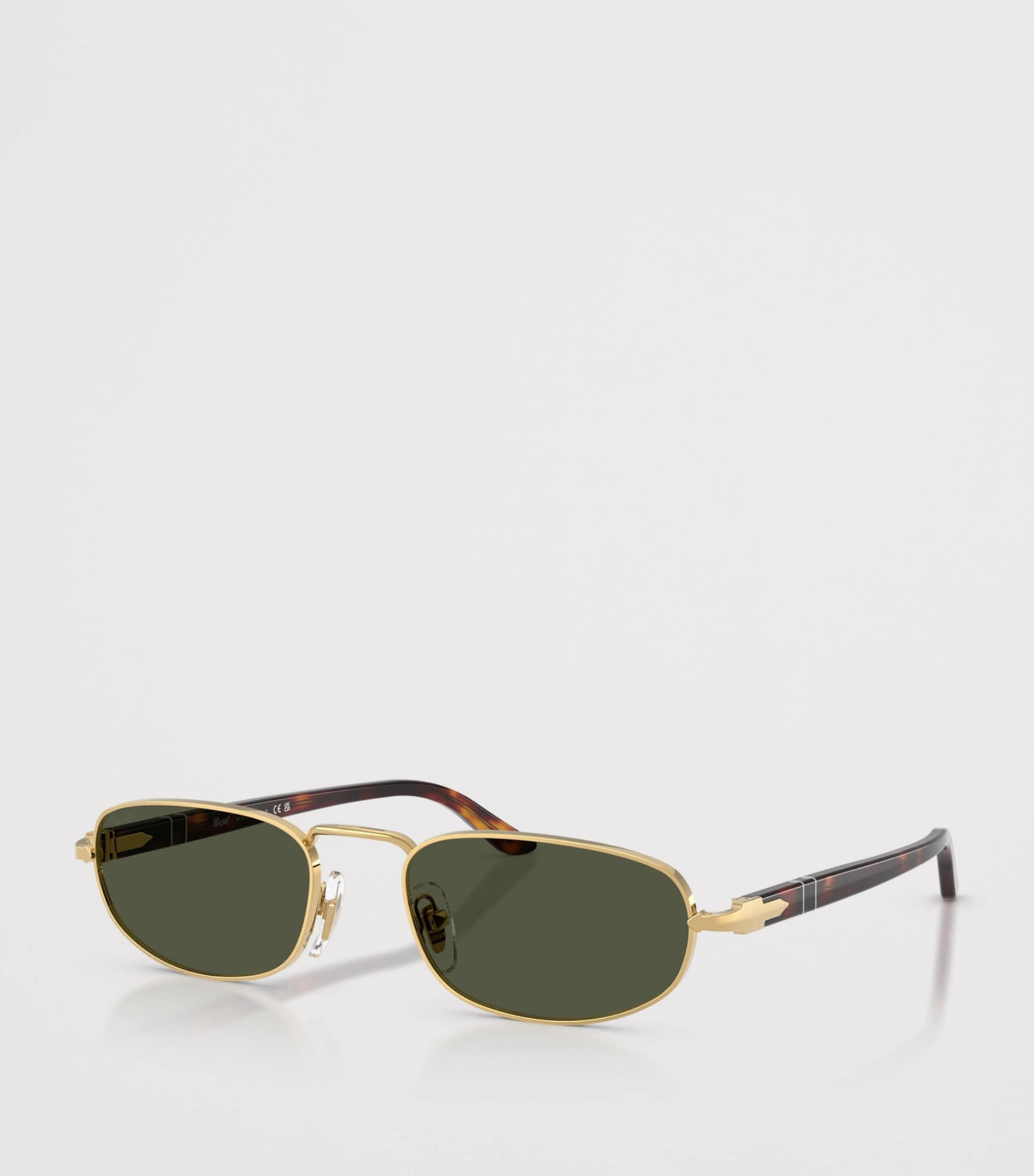 Persol PO1028S Pillow Sunglasses Gold Image 2