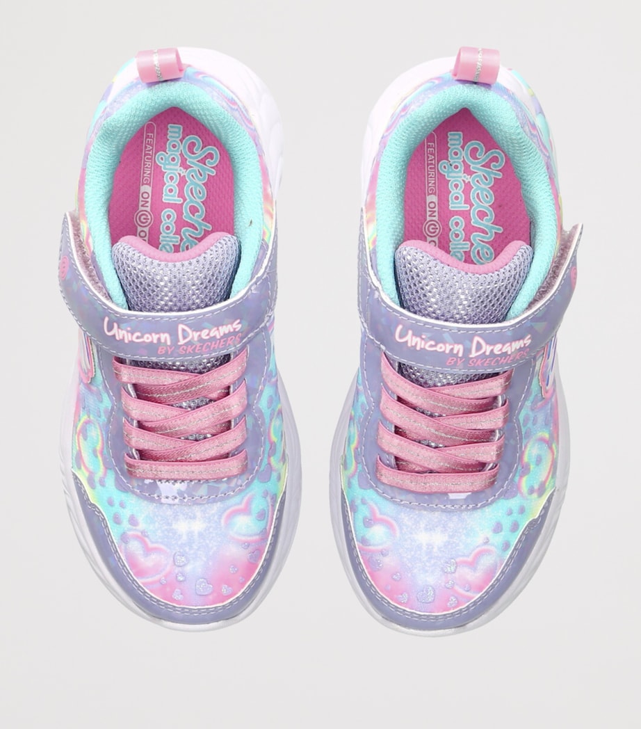 Skechers S-Lights: Unicorn Dreams Sneakers Lilac Image 4