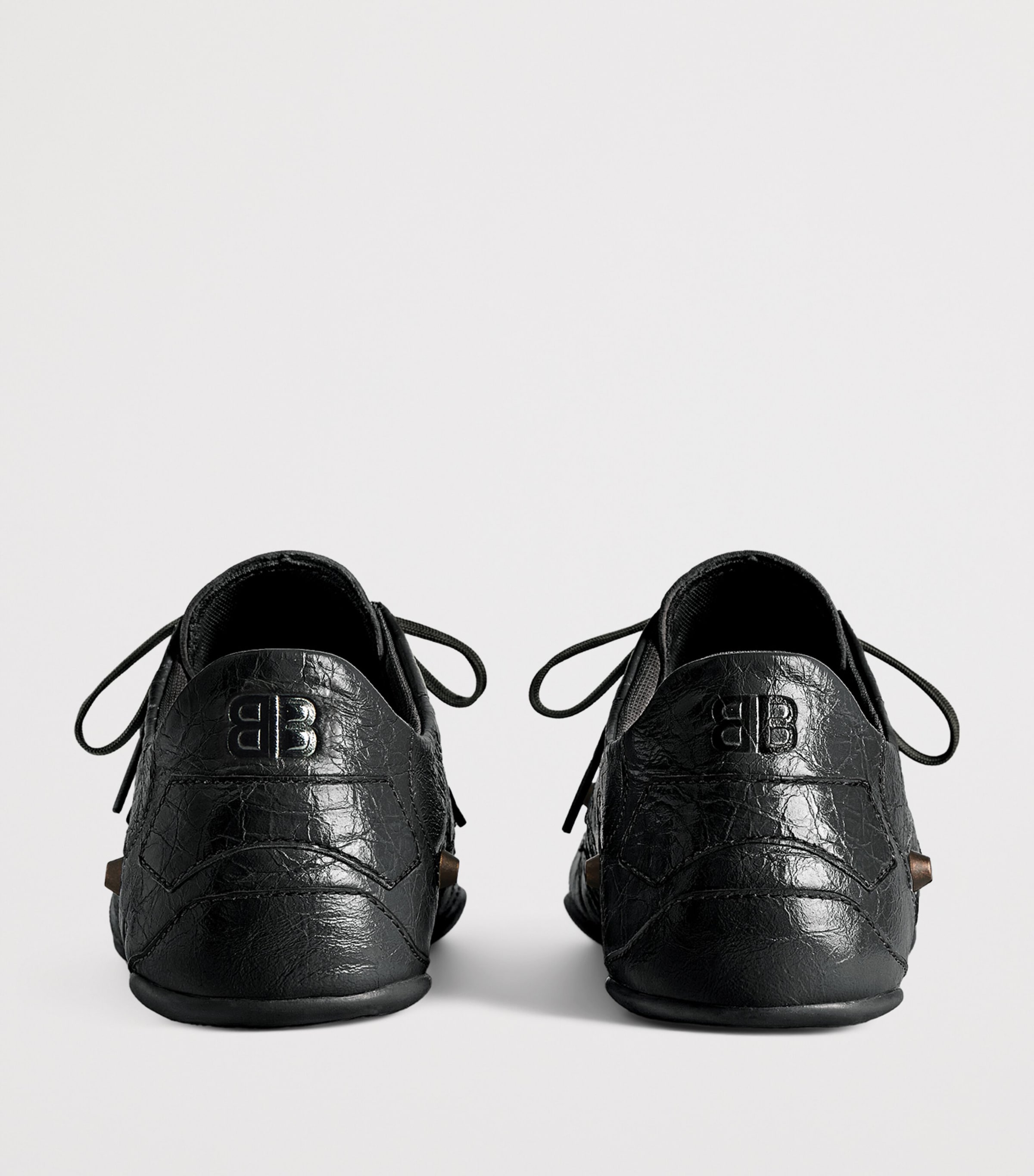Balenciaga Leather City Sneakers Image 6
