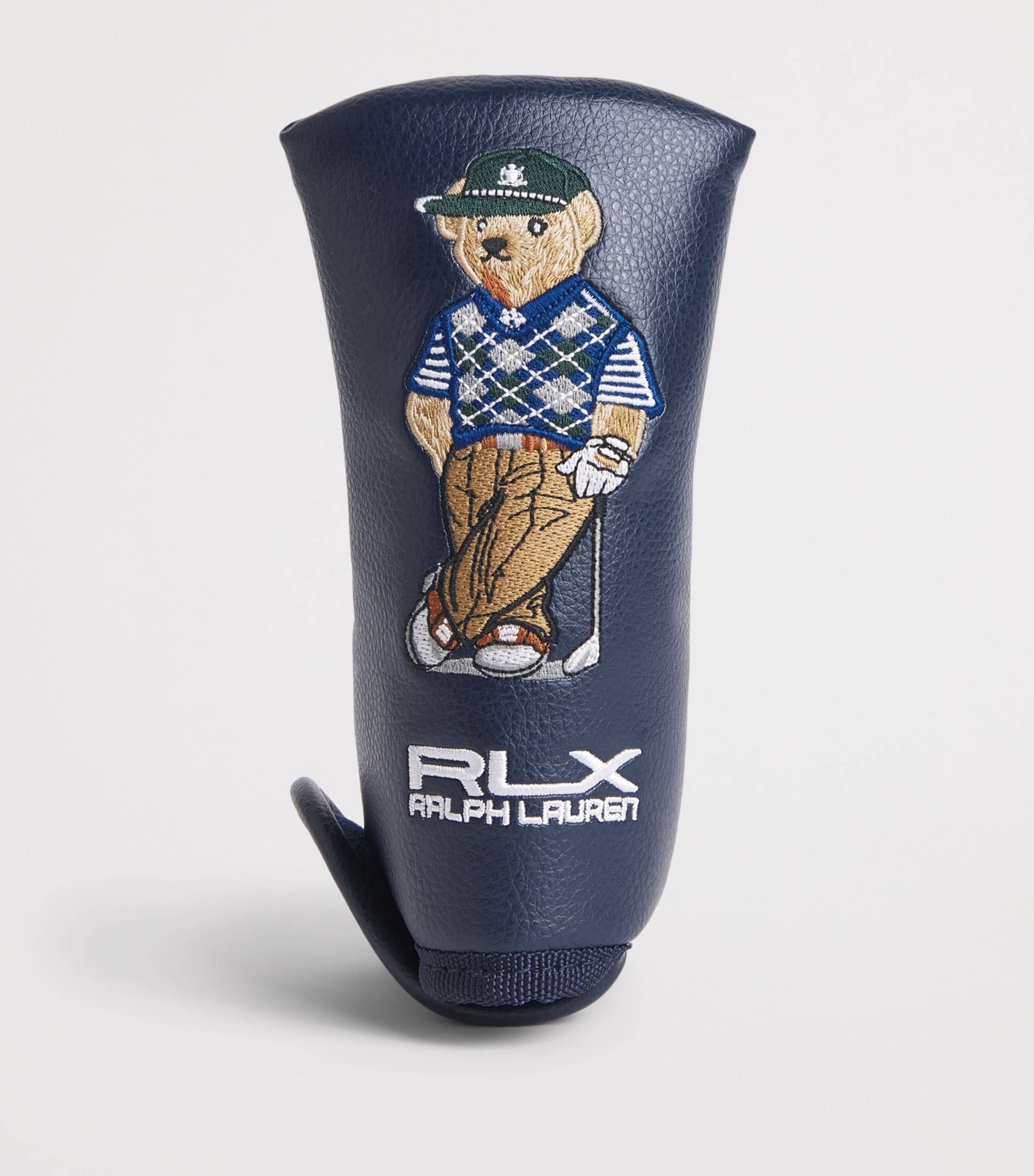 RLX Ralph Lauren Mens Polo Bear Putter Cover Navy Multi Image 2