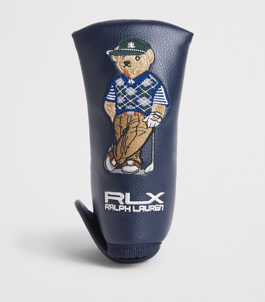RLX Ralph Lauren Mens Polo Bear Putter Cover Navy Multi Image 2