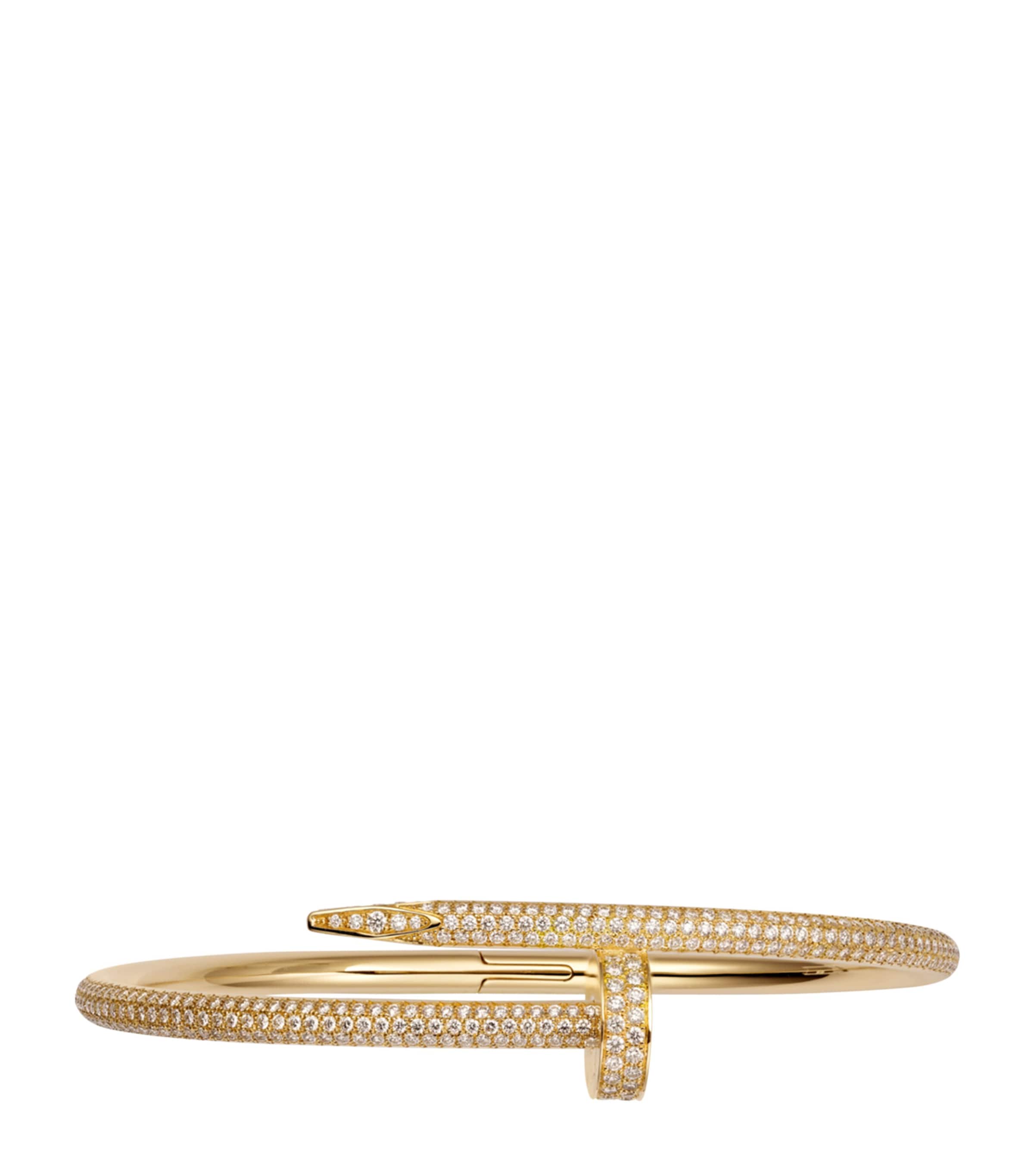 Yellow Gold and Diamond Juste un Clou Bracelet YELLOW GOLD Image 2
