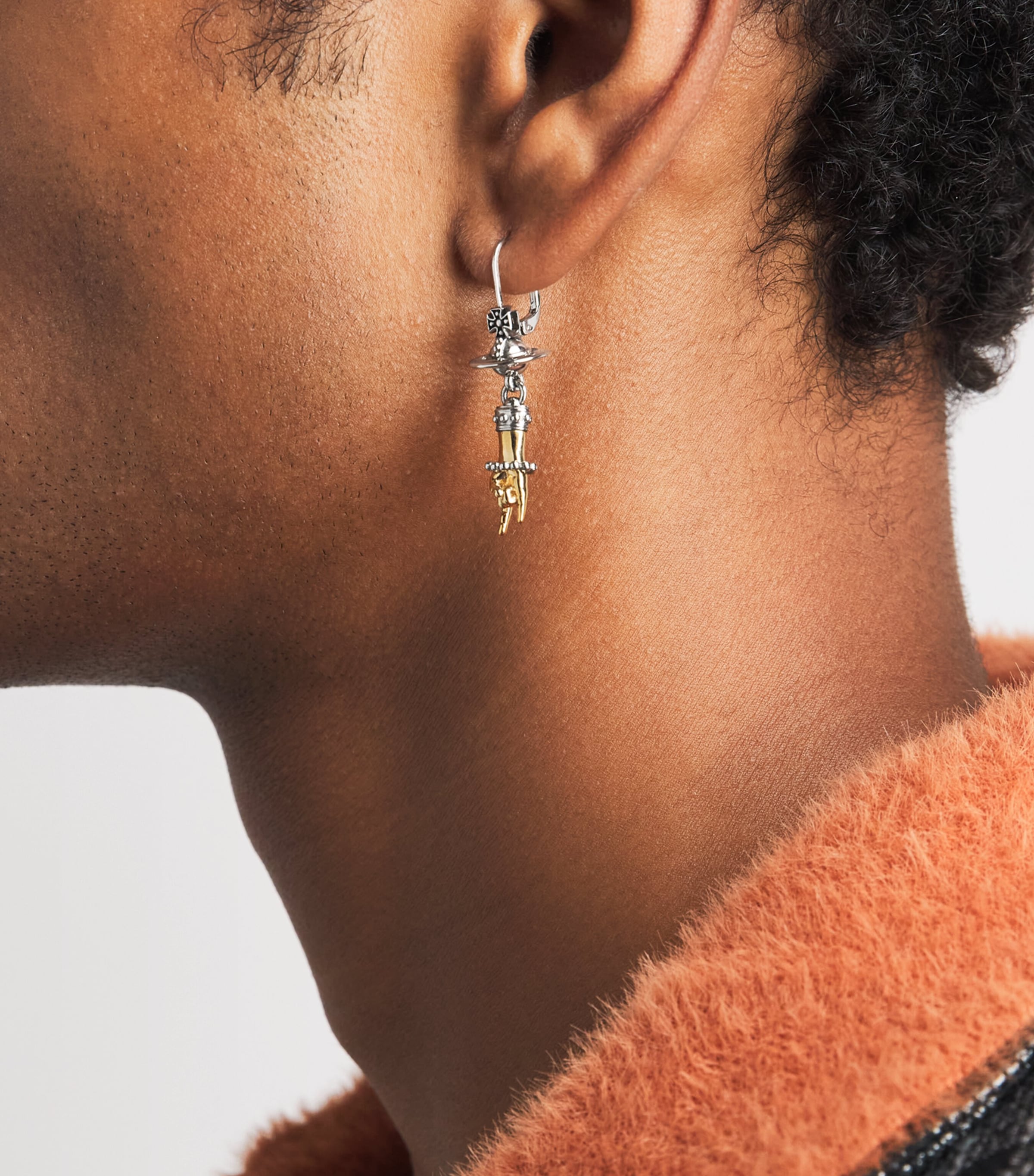 Vivienne Westwood Anatoly Earring Antq / Gold/plt Image 2