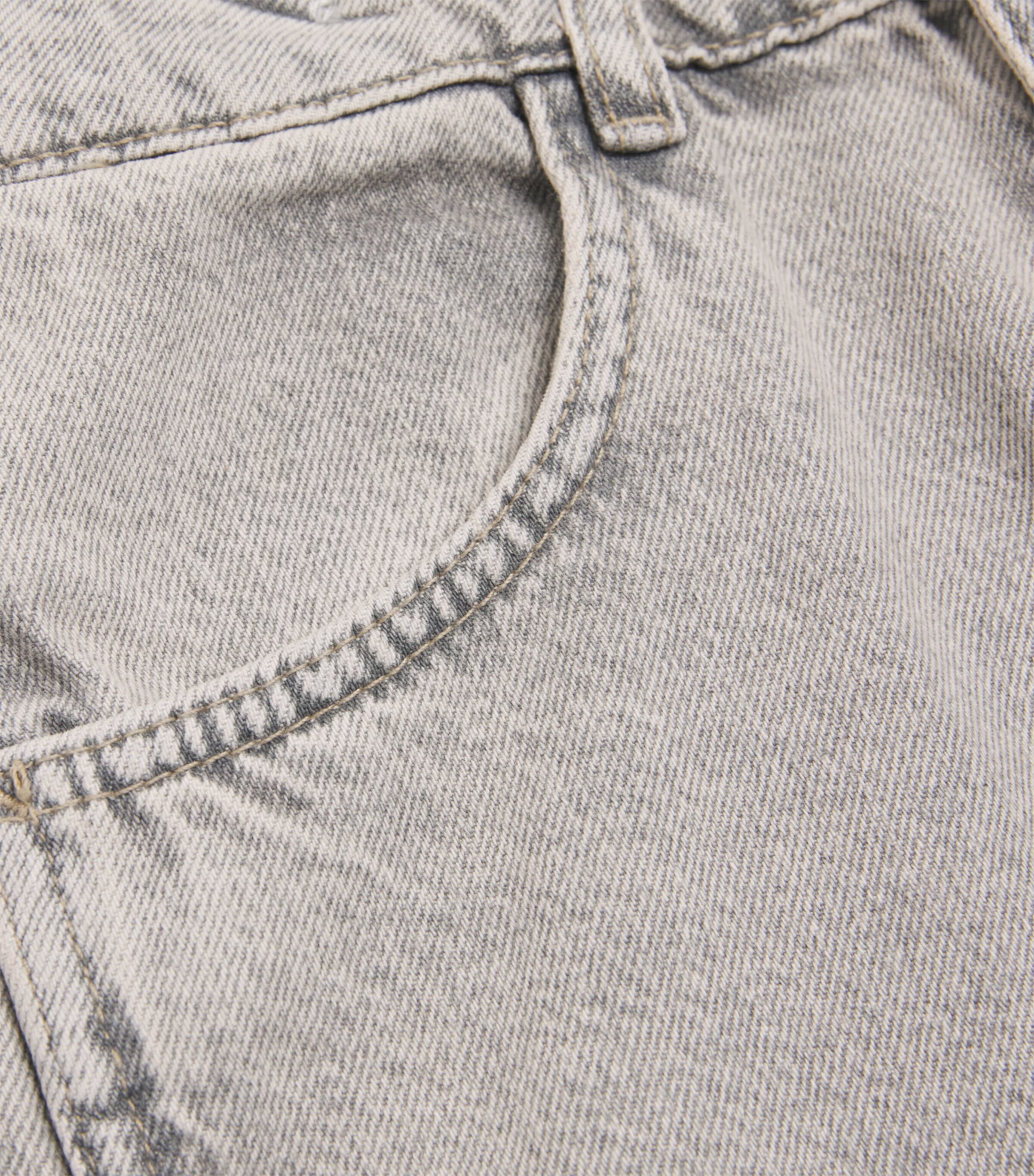 Straight Jeans (4-16 Years) M8001 MED GREY DENIM Image 3