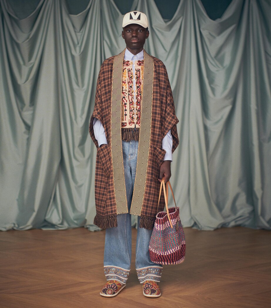 Cotton V Baseball Cap 0AN Image 6