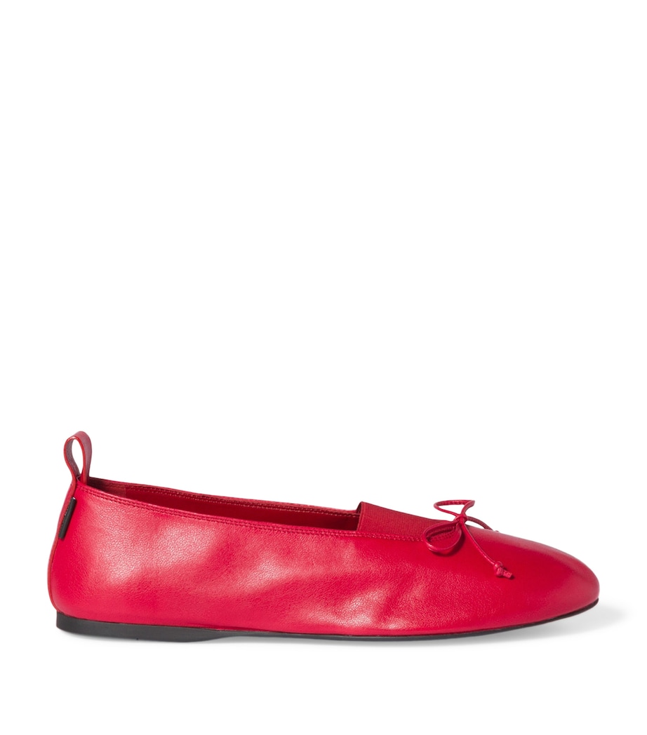 Nappa Leather Ballet Flats F0011 Image 1