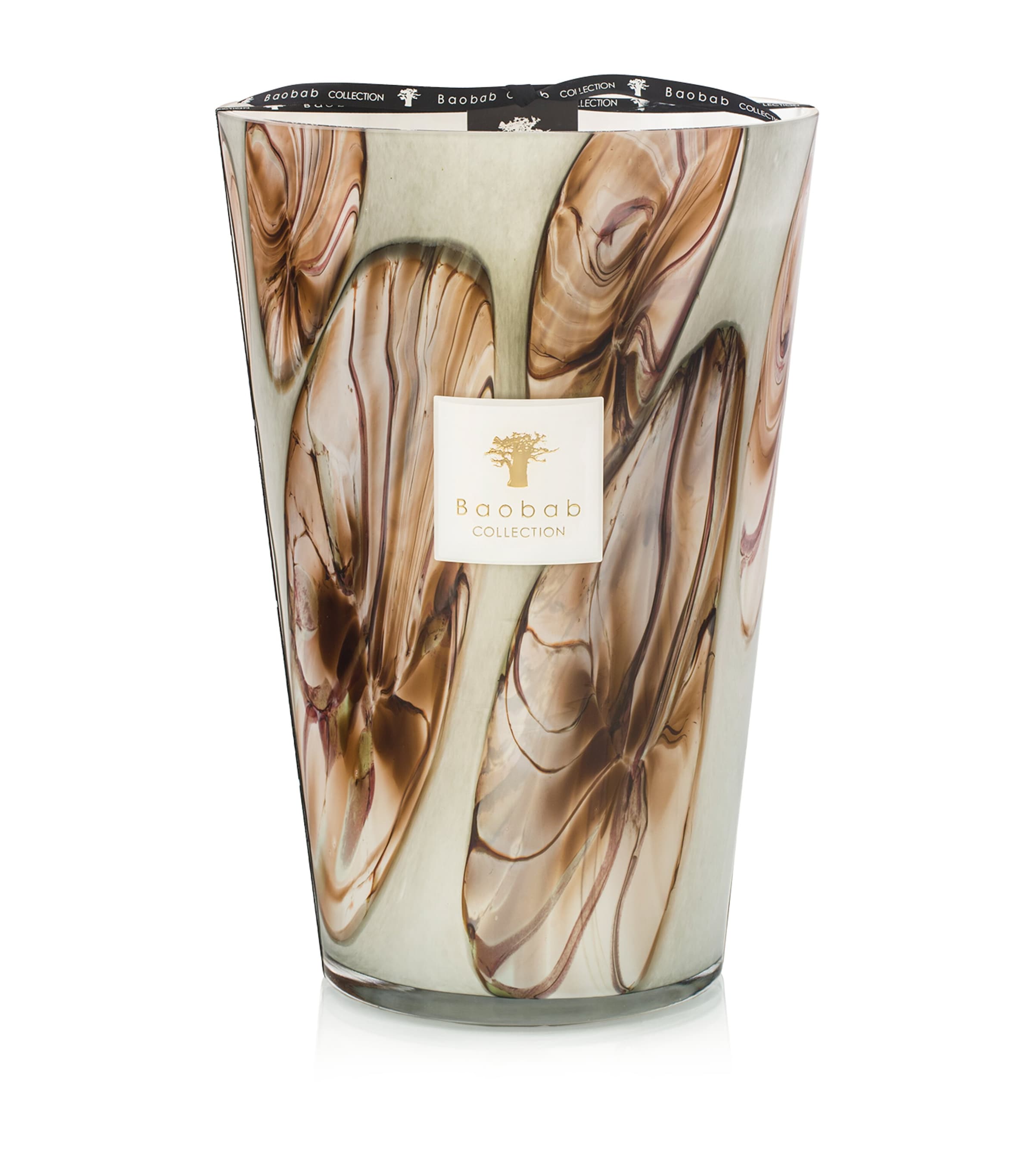 Baobab Collection Ceramic Oceania Anangu Candle In Brown