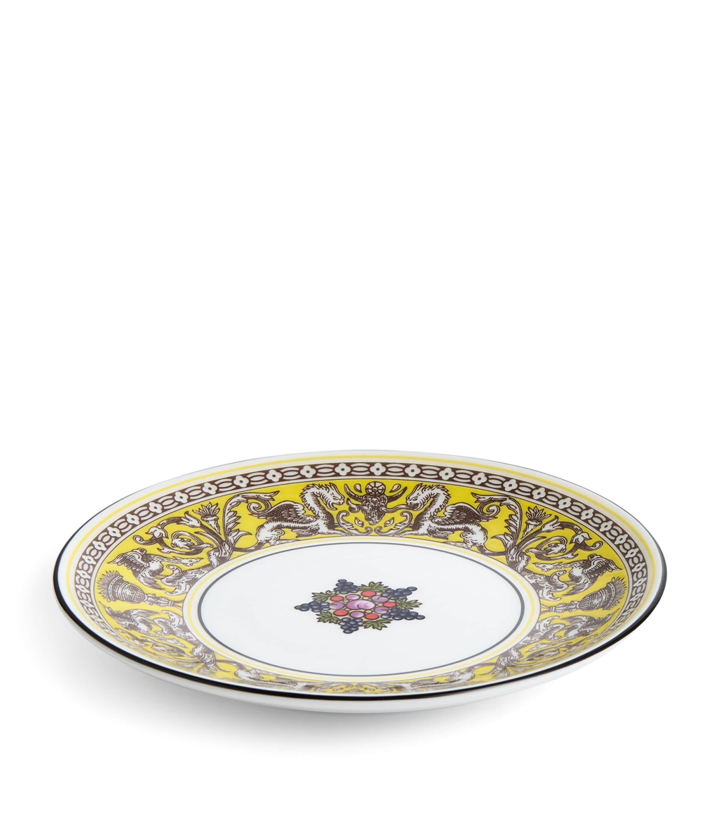 Wedgwood Florentine Citron Petite Tray (12cm) Yellow Image 3