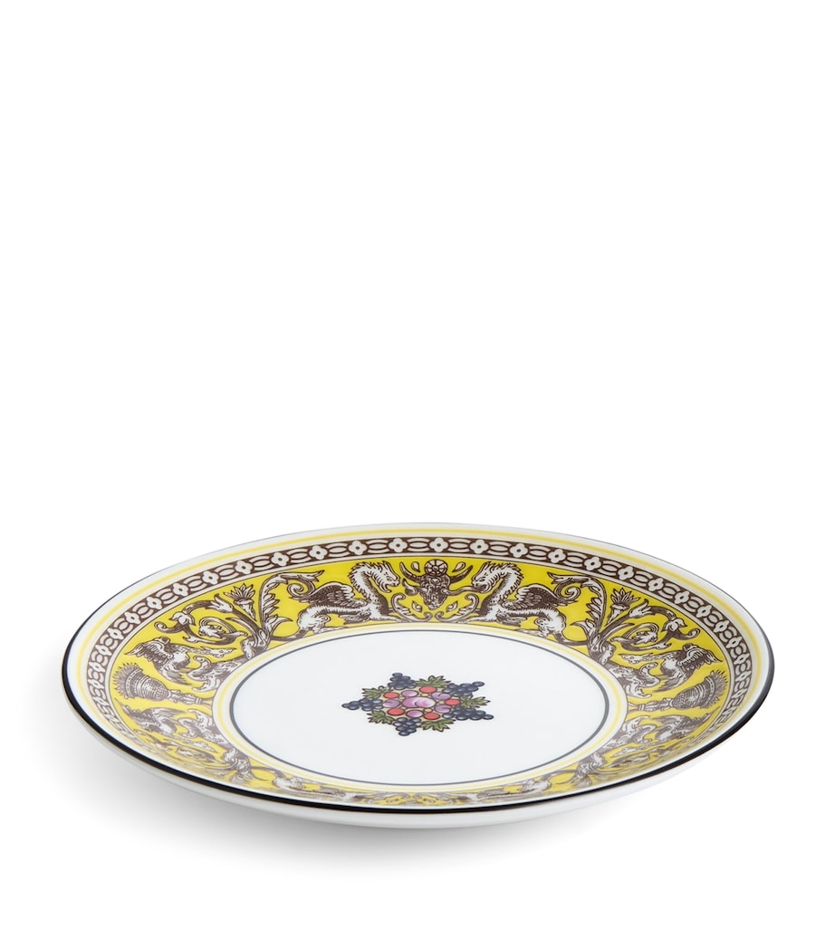Wedgwood Florentine Citron Petite Tray (12cm) Yellow Image 3