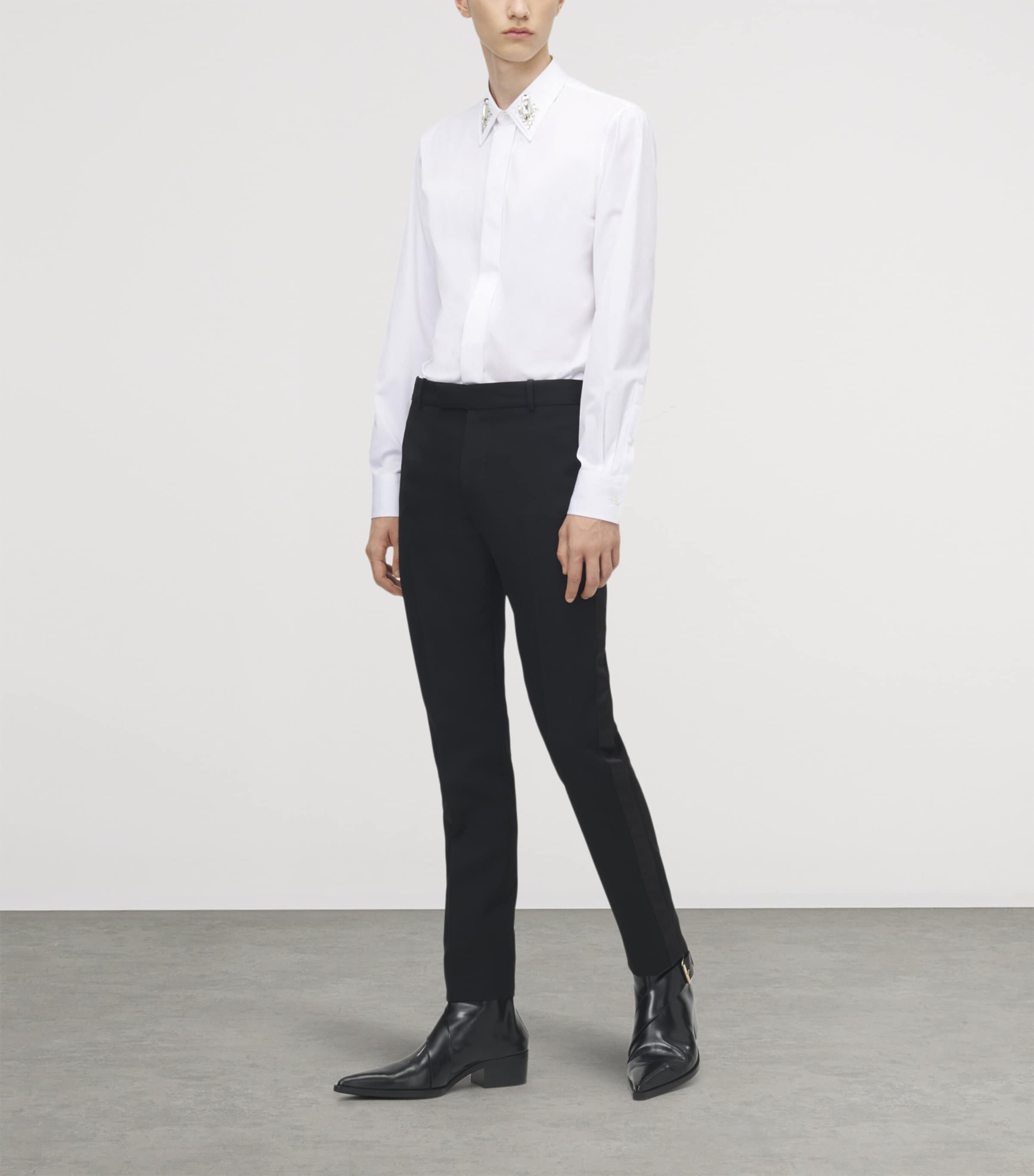 Cotton Embroidered Shirt 9000 Image 3