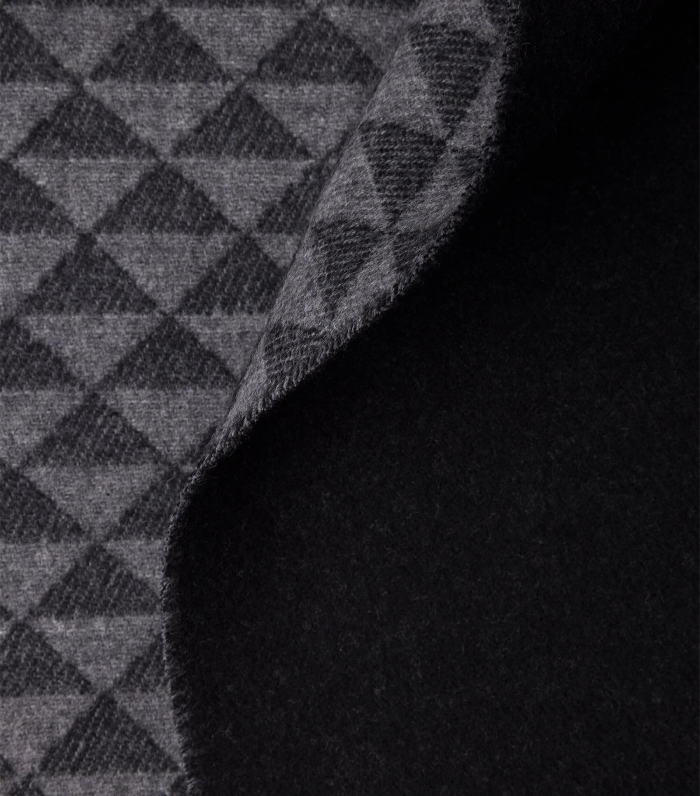 Double Wool-Cashmere Symbole Throw F0N11 Image 2