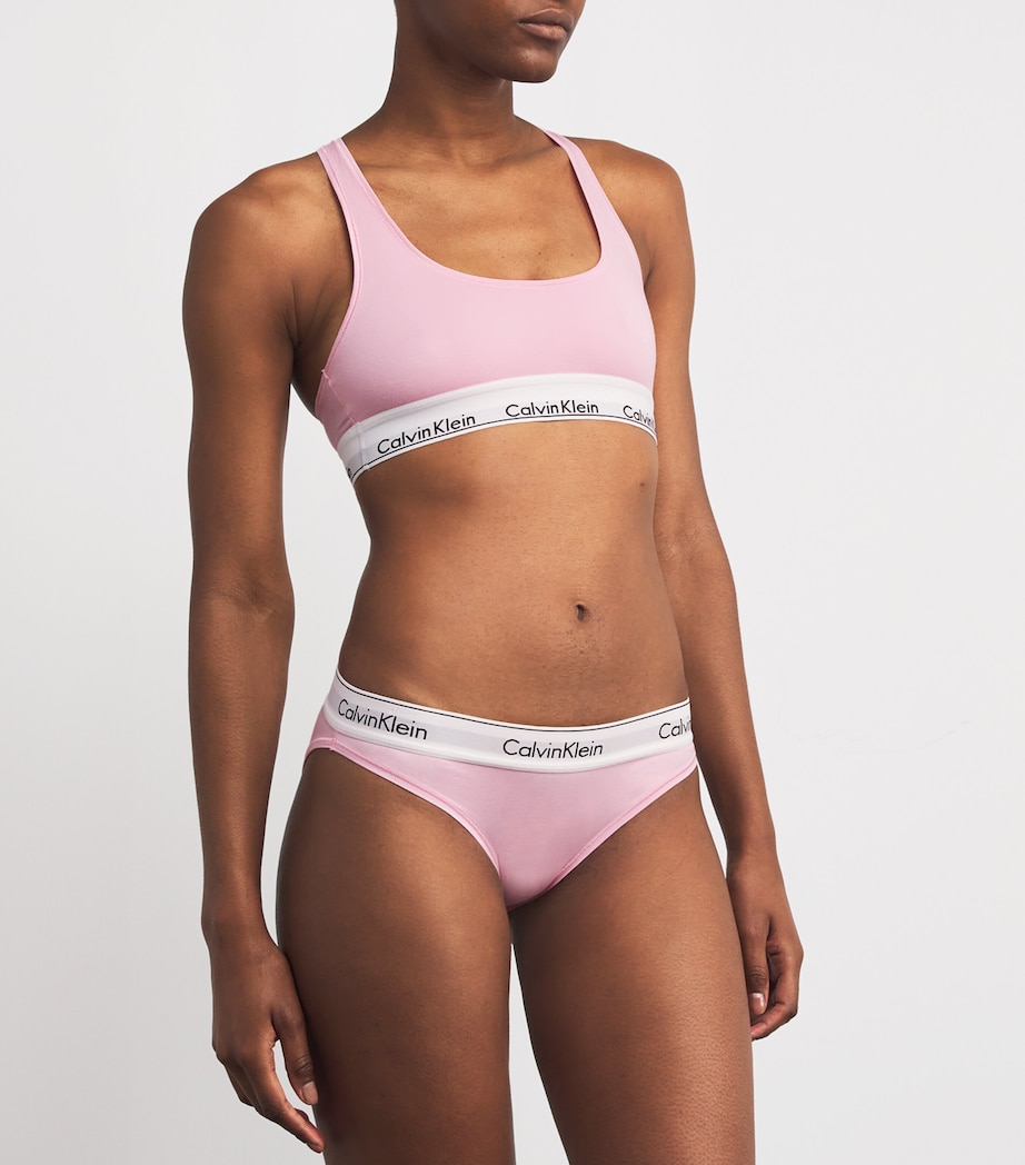 Logo Bralette SQL BUFF PINK Image 2