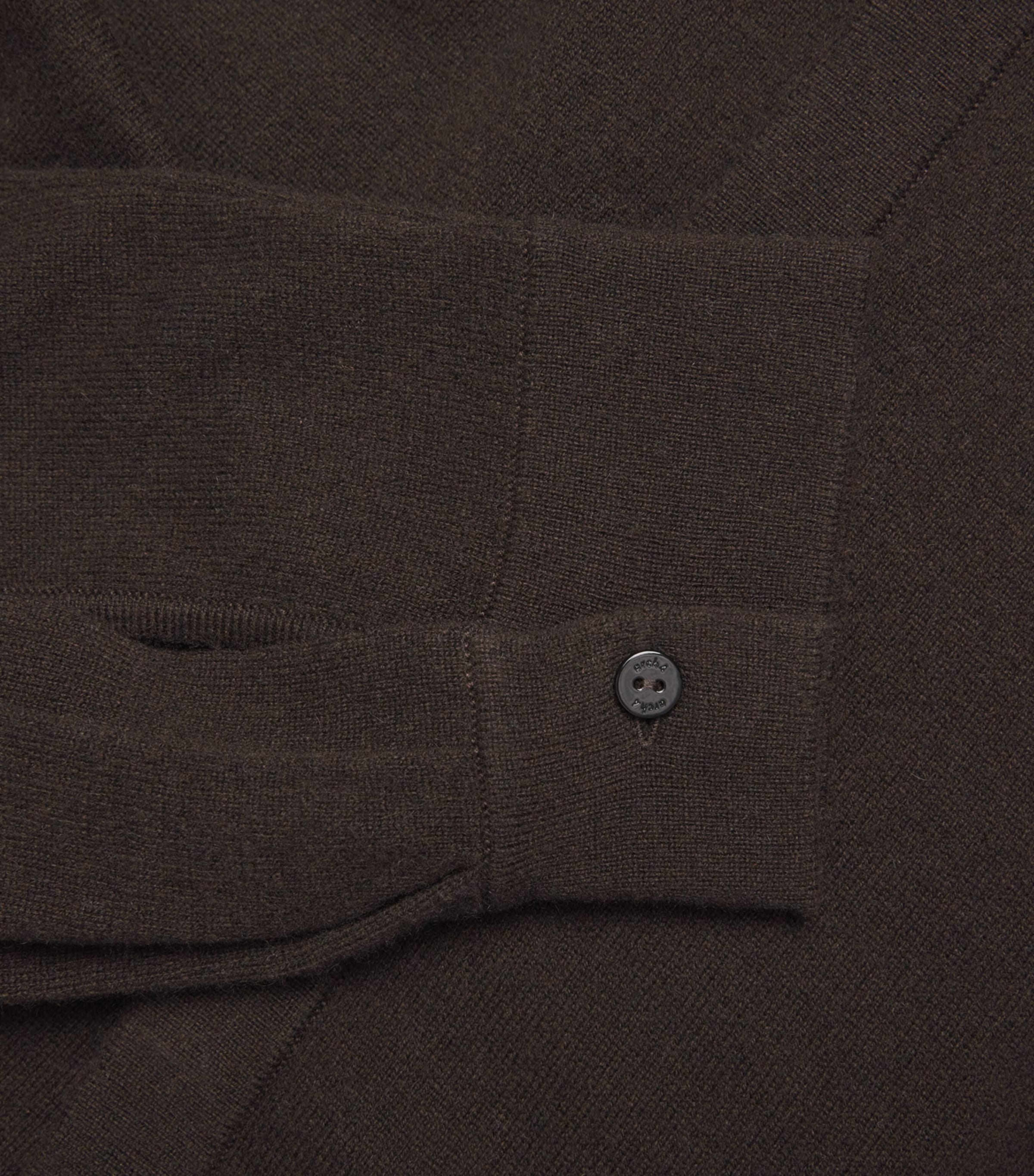 arch 4 Womens Cashmere Knitted Bonnie Shirt Brown Wood Image 5