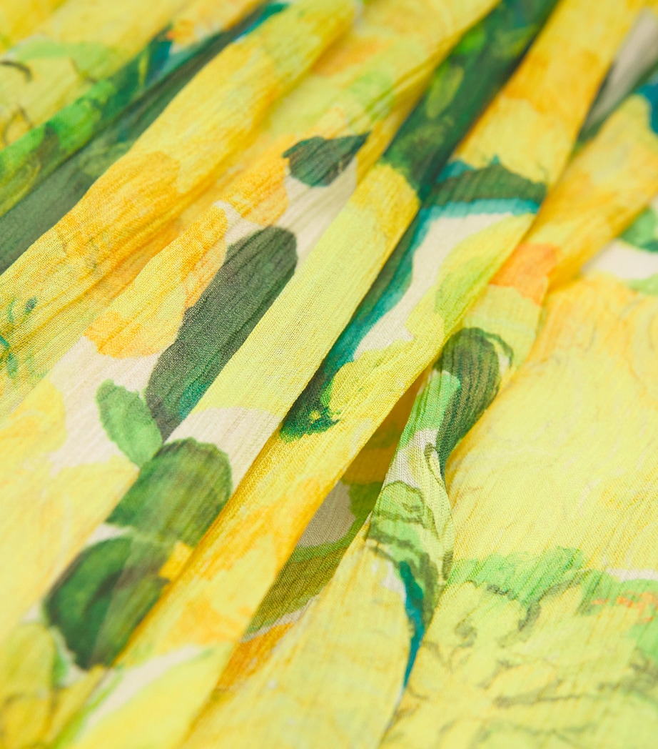 Silk Penelope Maxi Dress YE02 ZESTY Image 5