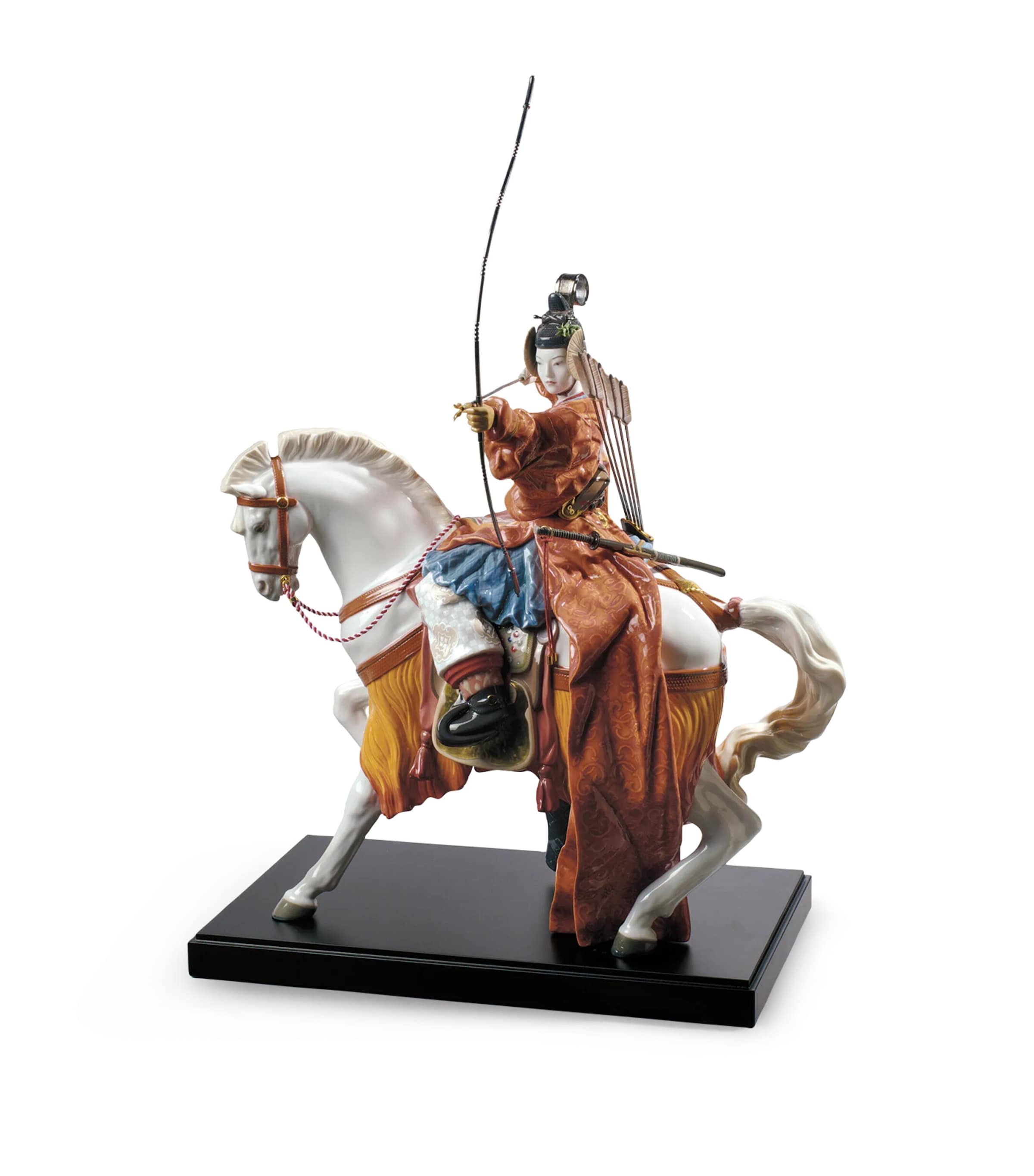 Lladrò Porcelain Yabusame Archer Figurine