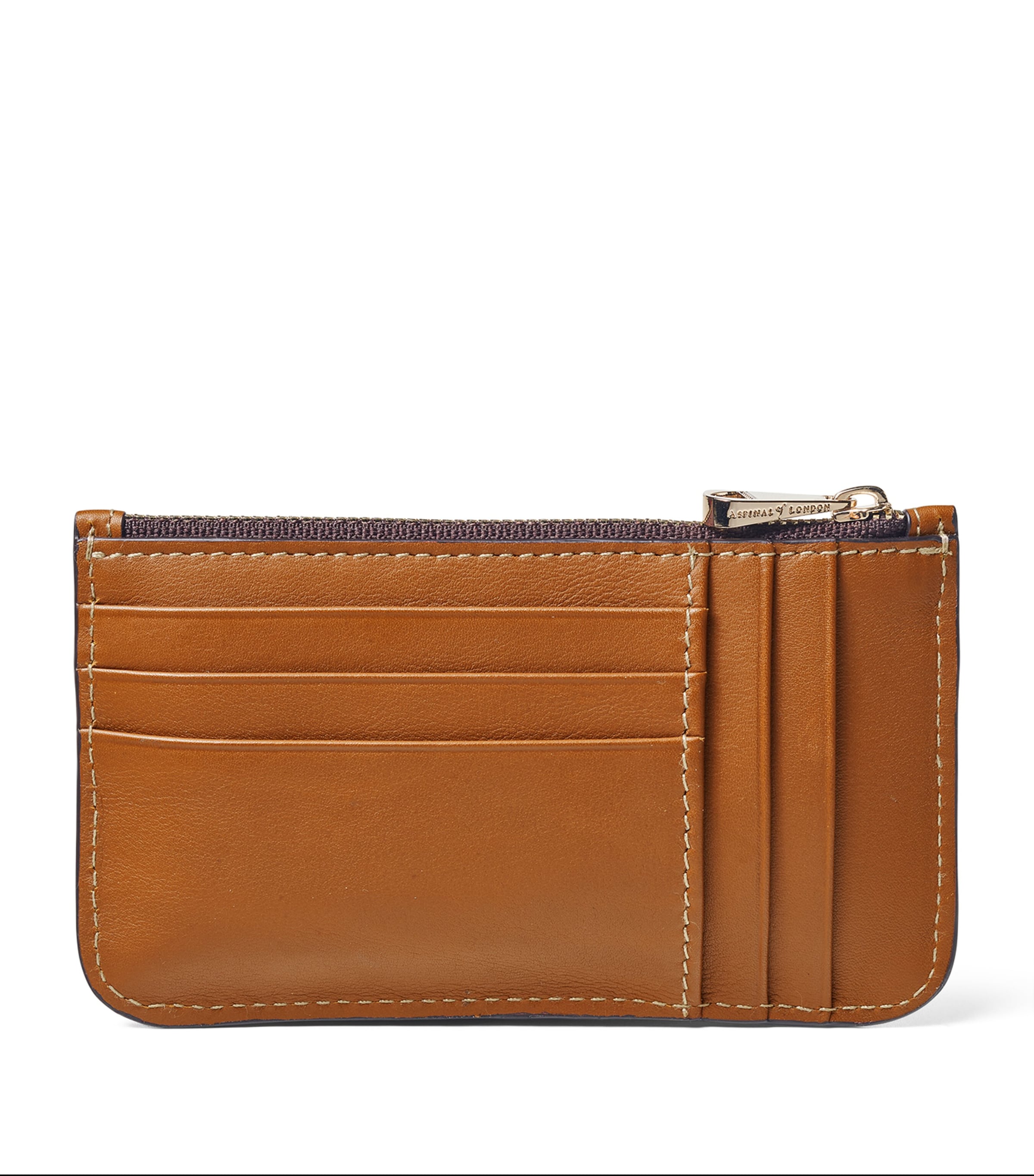 Leather Ella Card Holder TAN Image 2