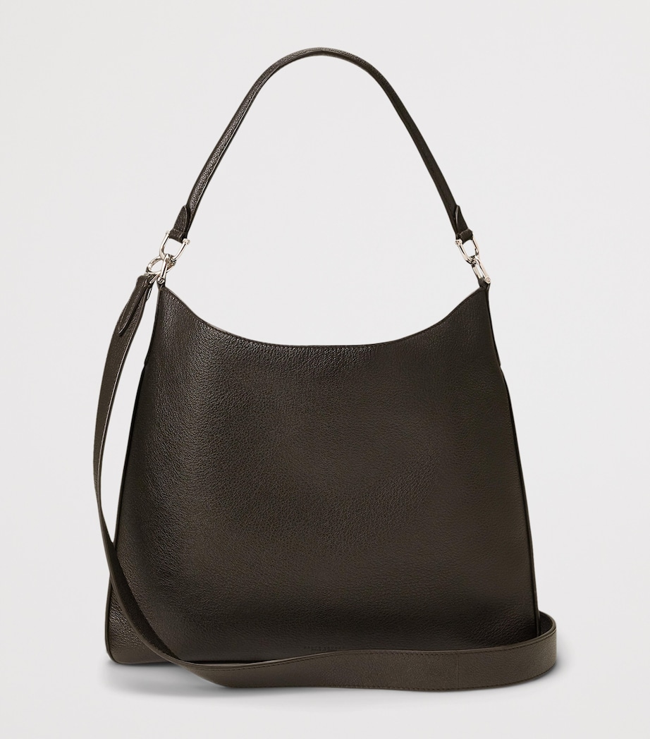 Ralph Lauren Collection Leather The Ralph Slim Tote Bag Chocolate Image 2