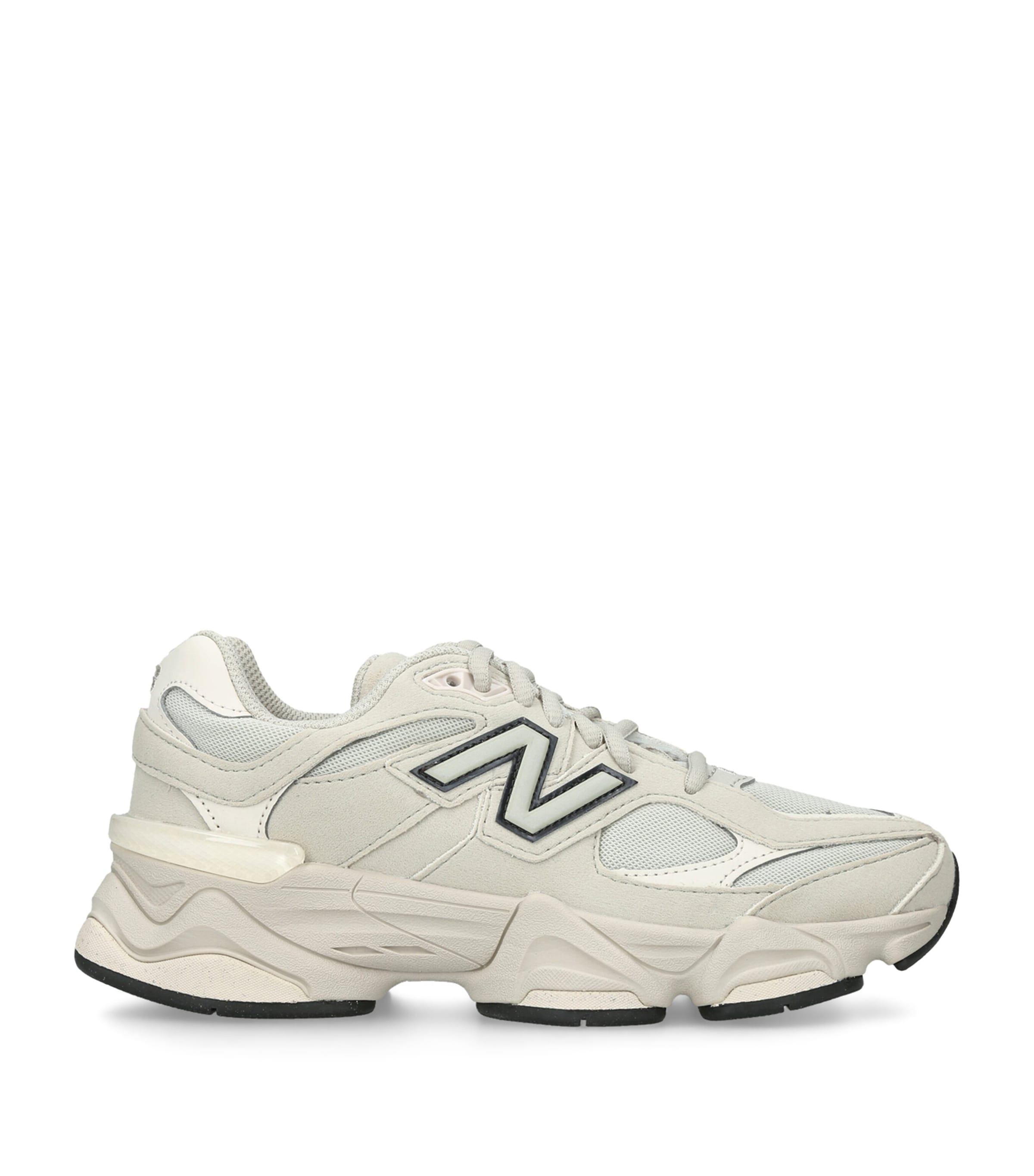 New Balance Kids Leather 9060 Sneakers White Image 1