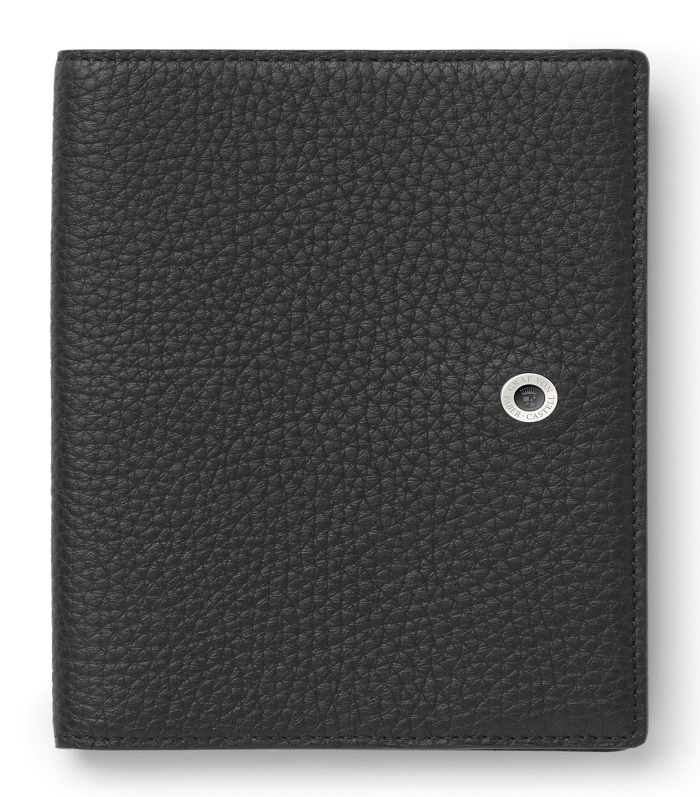 Leather Passport Holder BLACK Image 2