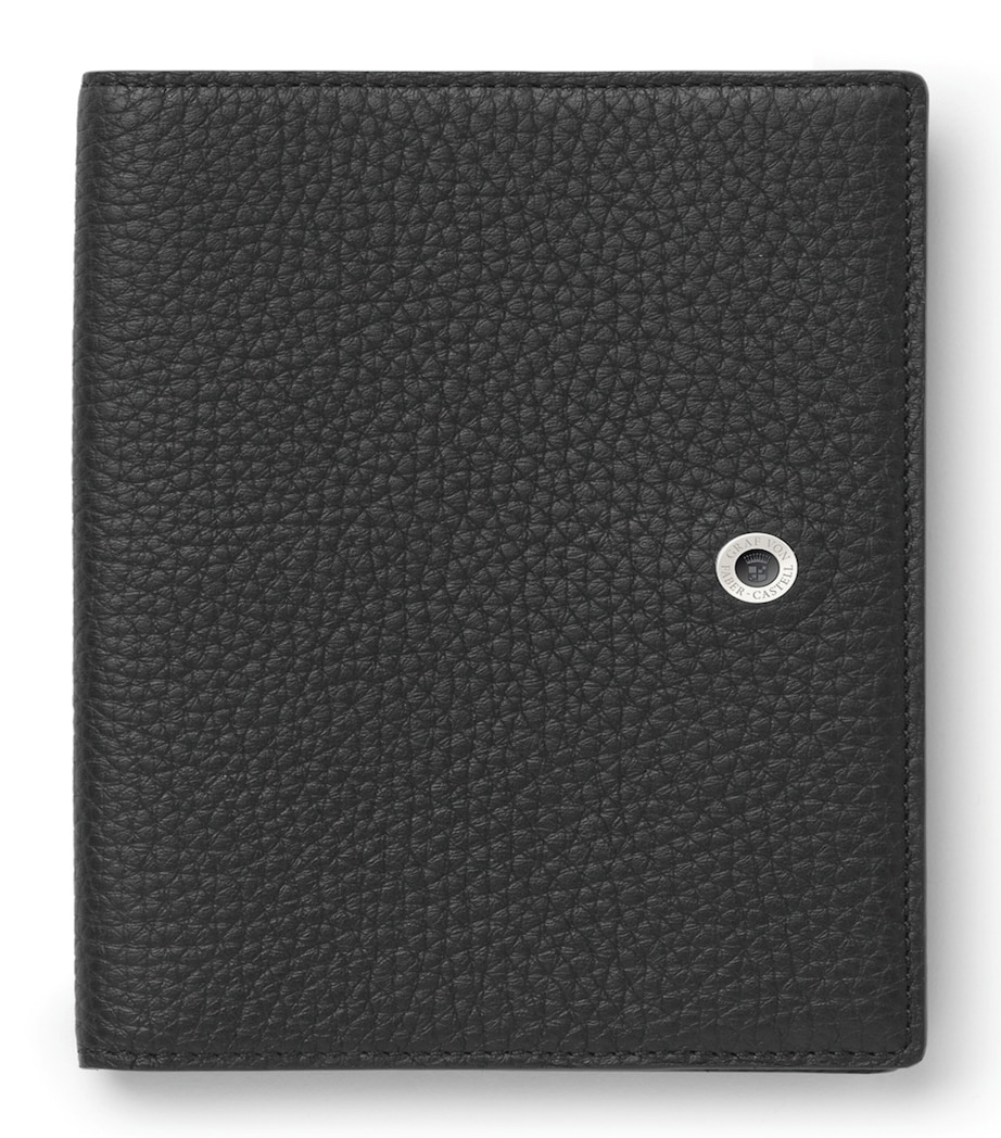 Leather Passport Holder BLACK Image 2