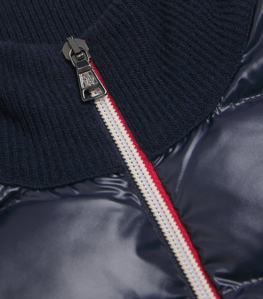 Down-Filled Virgin Wool Cardigan 745 Image 3