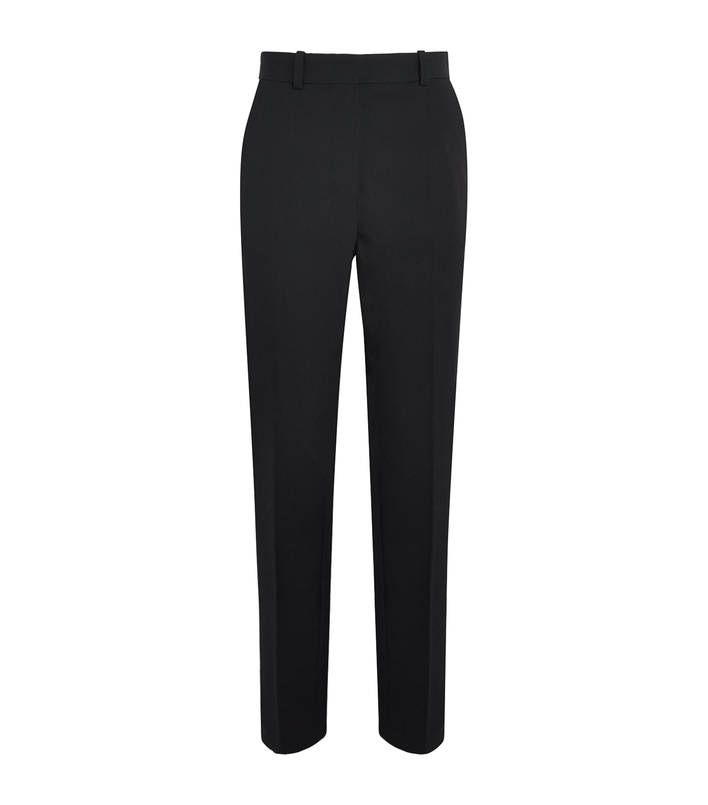 Wool Norma Tailored Trousers 990 BLACK Image 1