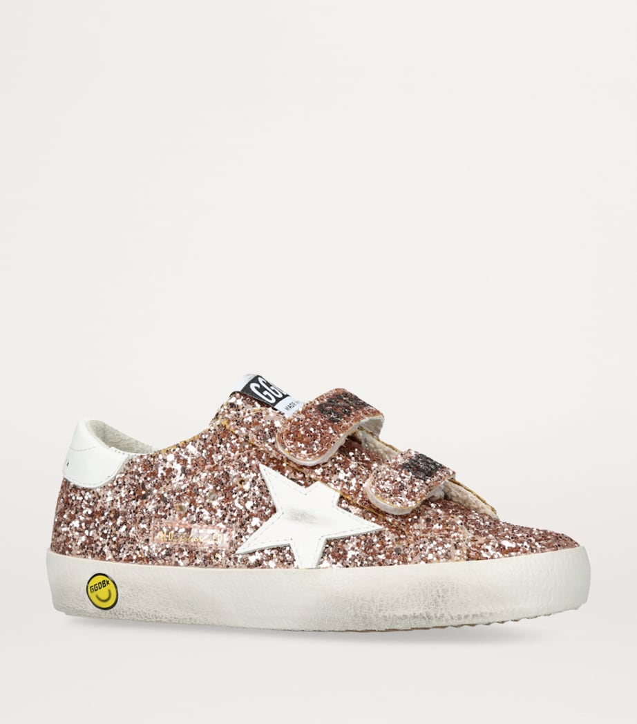 Glitter Old School Sneakers BRONZE Image 3