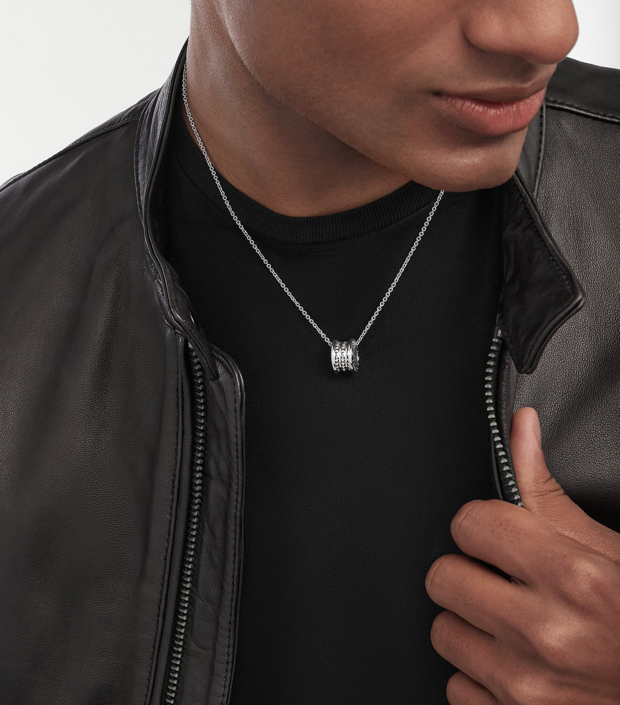 Silver and Steel Save The Children Necklace SILVER Image 2