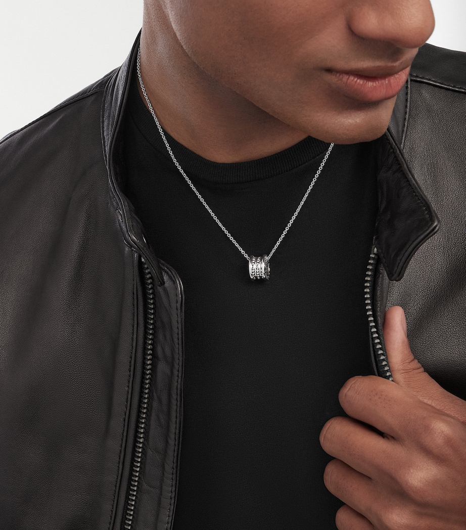 Silver and Steel Save The Children Necklace SILVER Image 2