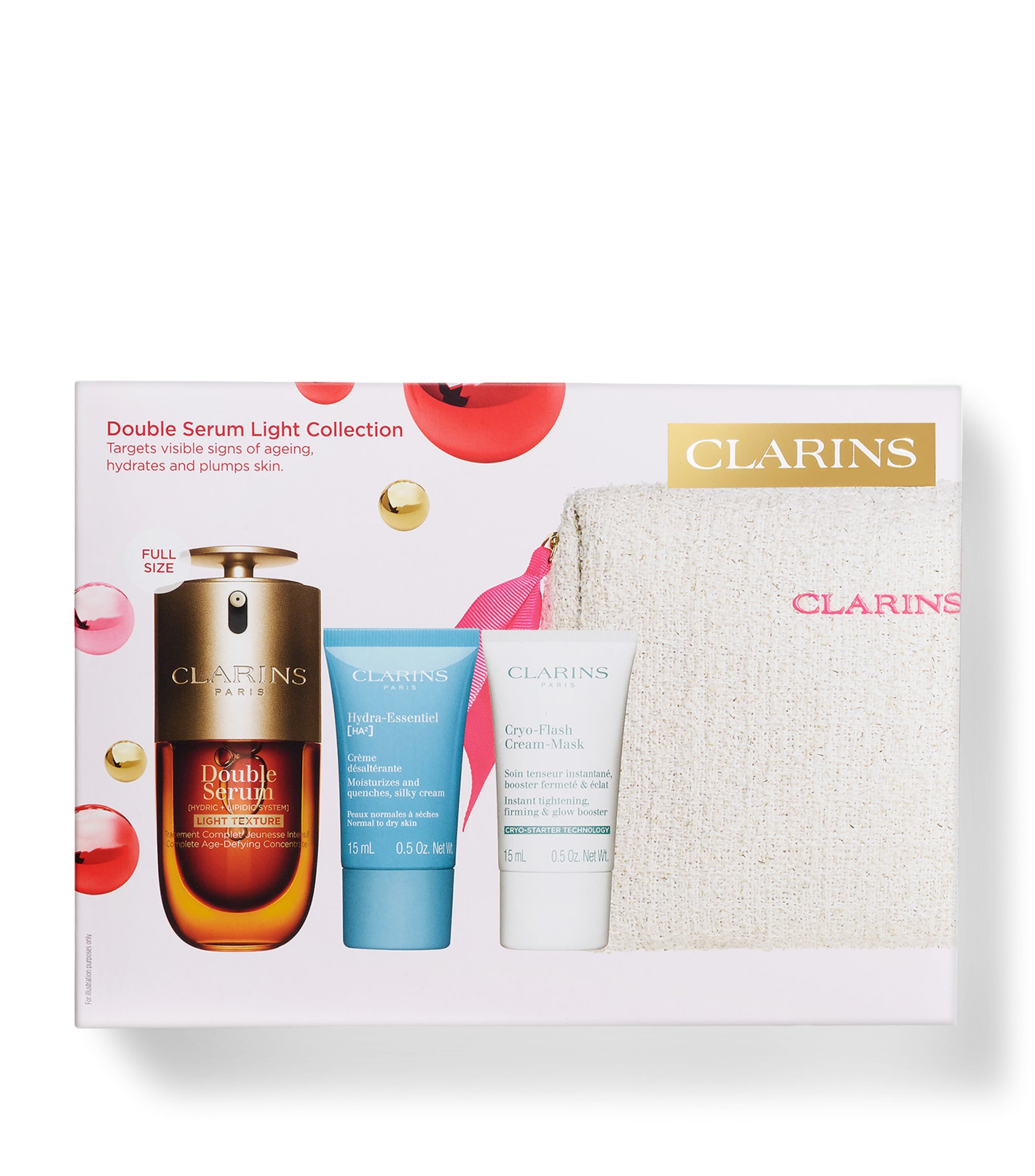 Clarins Double Serum Light Texture Collection Set Image 3