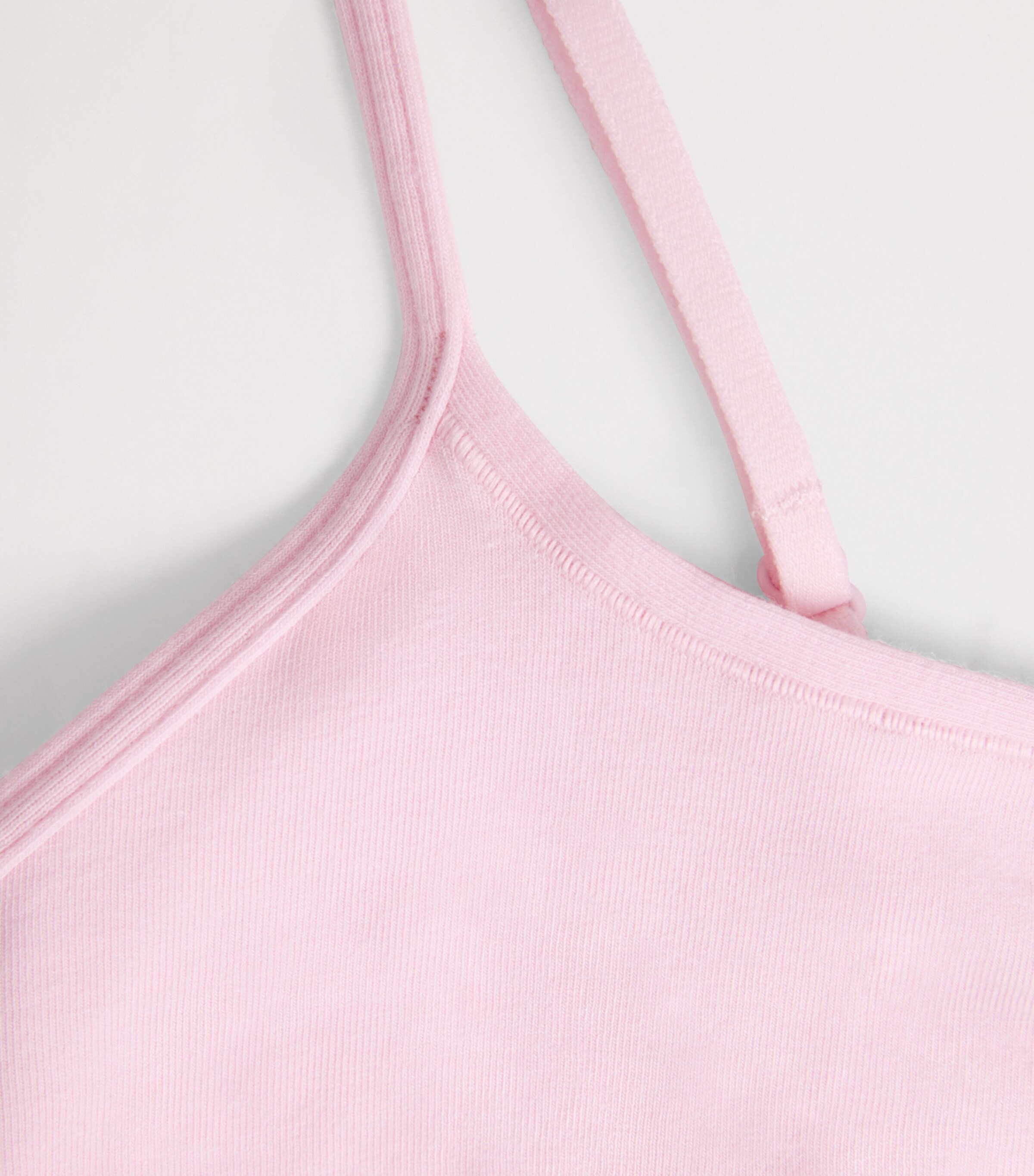 Skims Womens Stretch-Cotton Everyday Scoop Bralette Peony Image 4