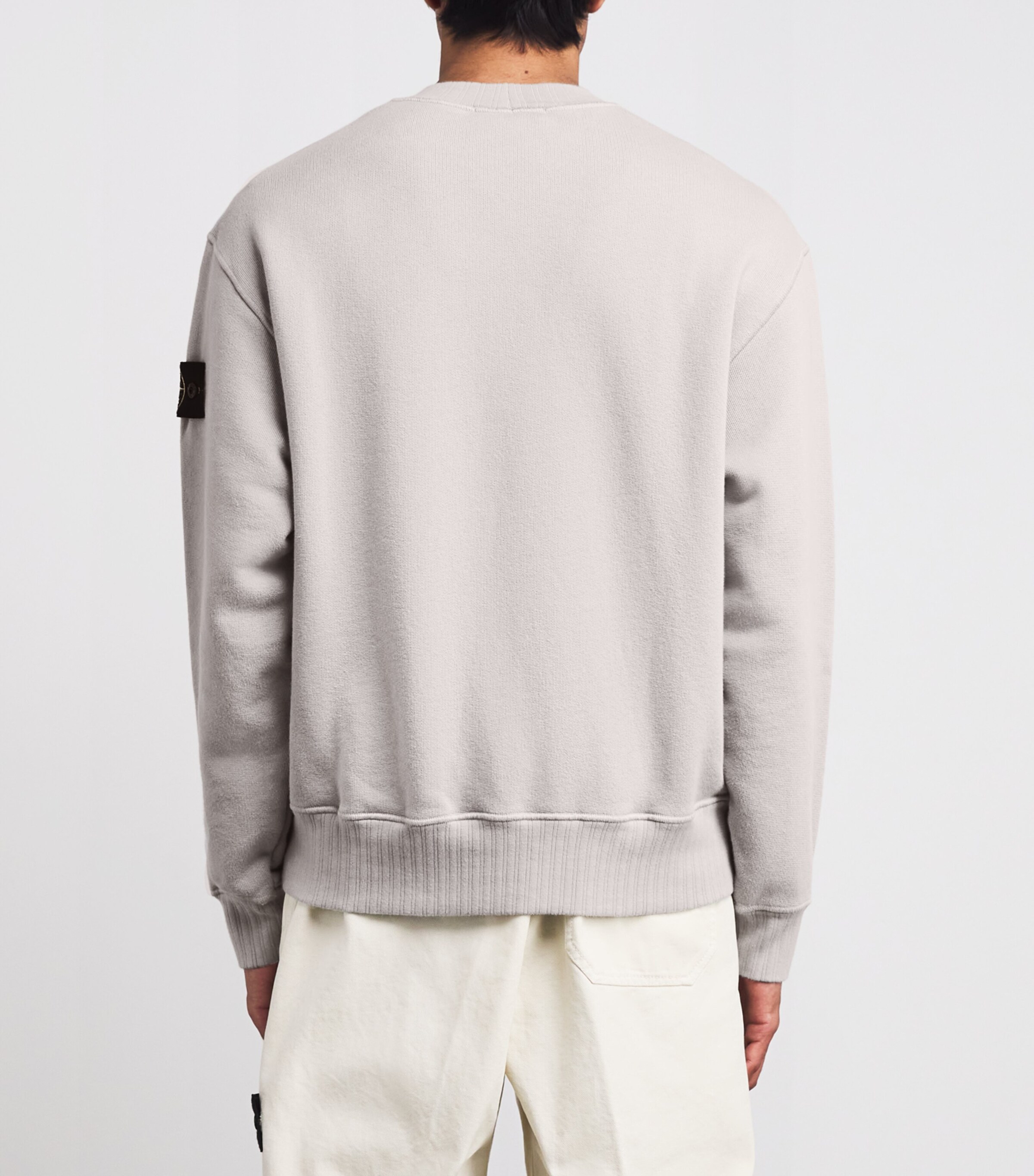 Organic Cotton-Blend Compass Logo Sweatshirt V0061 Image 4