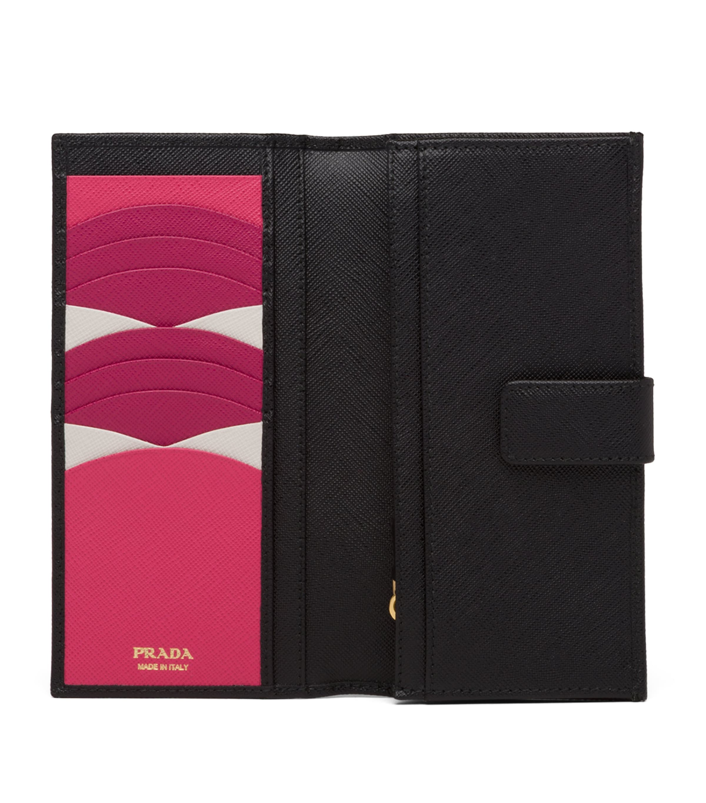 Prada Large Saffiano Leather Bifold Wallet Image 2