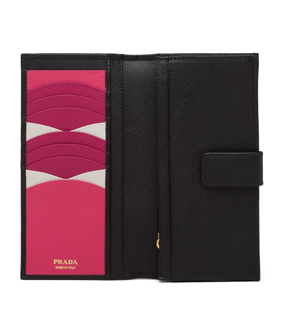 Prada Large Saffiano Leather Bifold Wallet Image 2