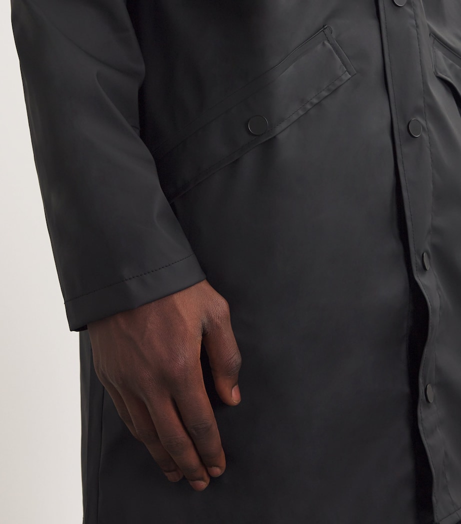 Core Longline Rain Jacket BLACK Image 6