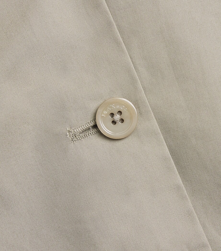 Cotton Woven Waistcoat SAGE Image 5