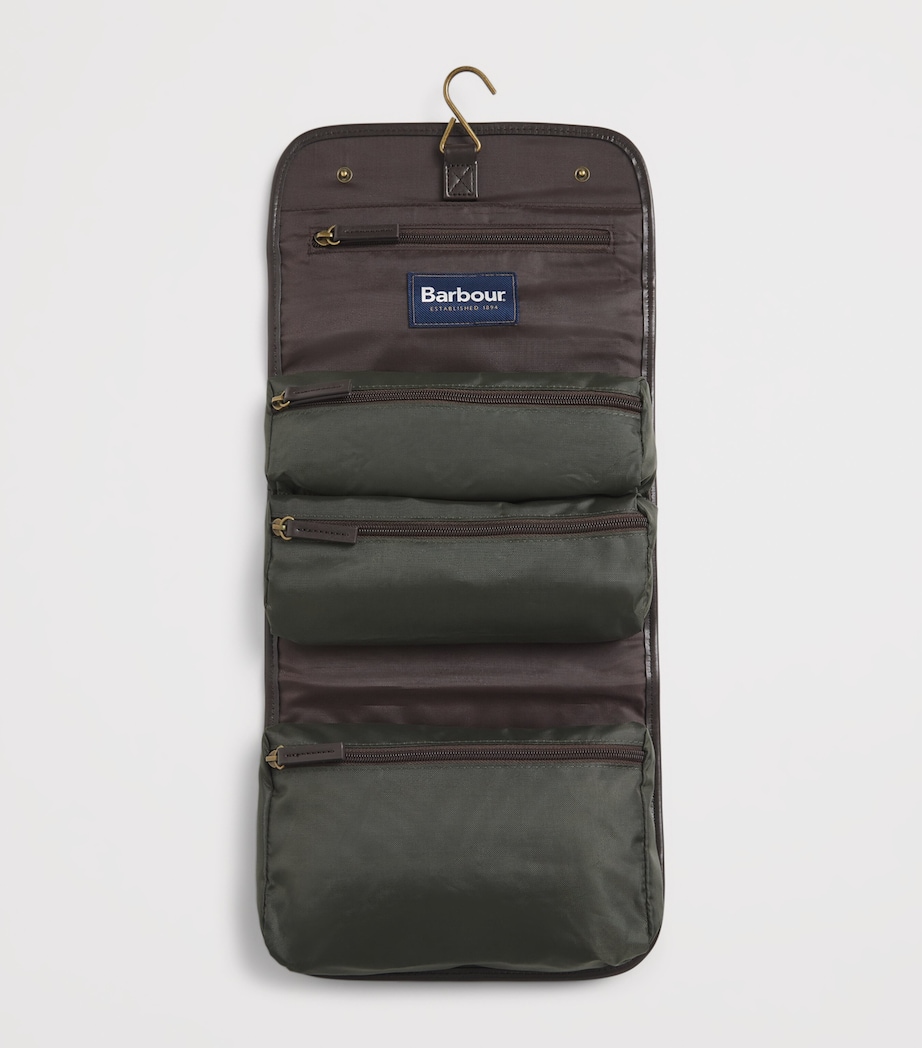 Wax Hanging Wash Bag OLIVE/BEACONOL51 Image 2