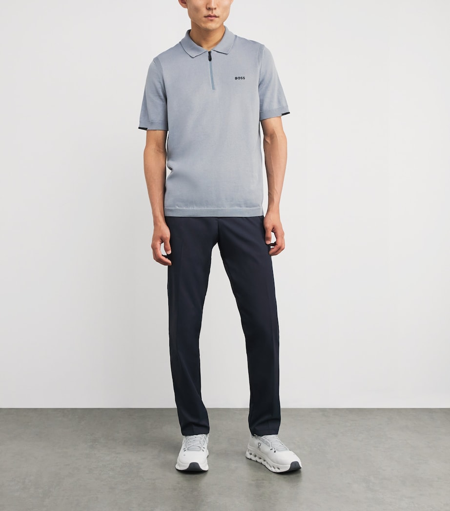 Cotton Short-Sleeve Ever-X Polo Shirt 026DARK GREY Image 2