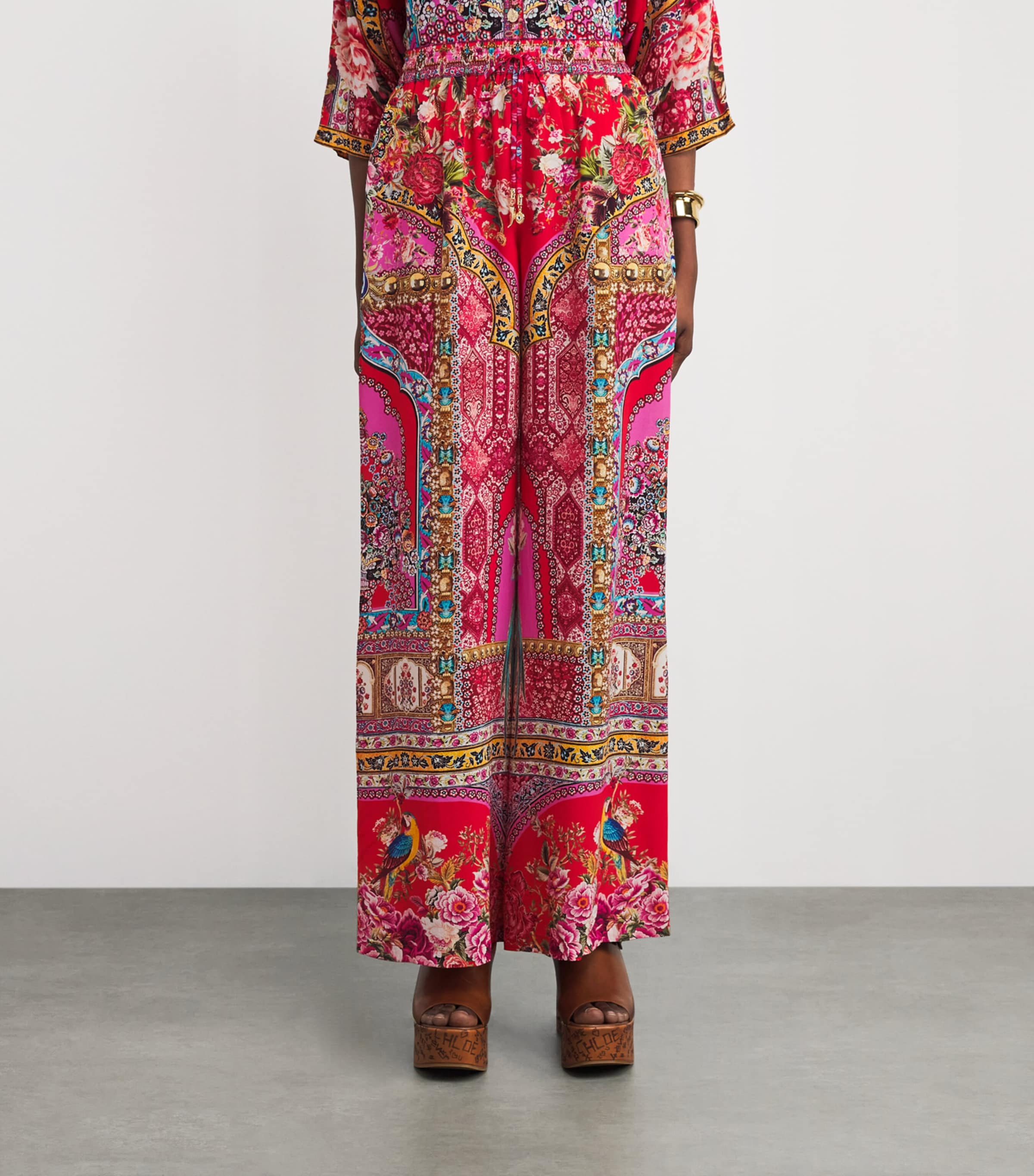 Silk Lounge Trousers HEIRLOOM EMPIRE HRMP Image 3
