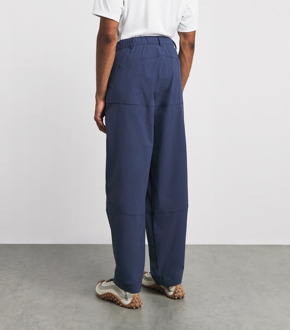 Manors Mens Greenskeeper Relaxed Trousers Navy Image 5