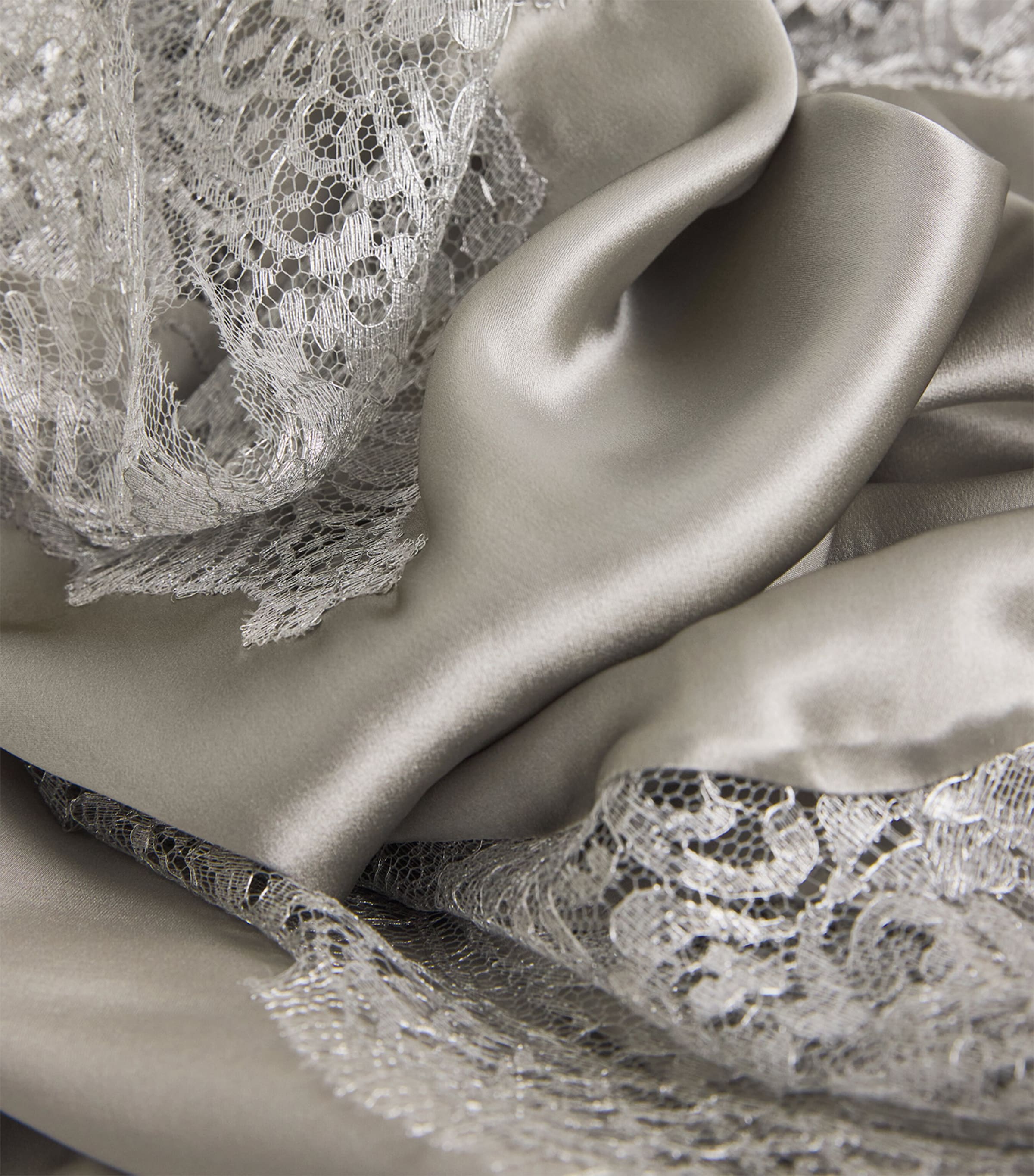 Silk Written In The Stars Long Robe SIREN SILVER Image 5