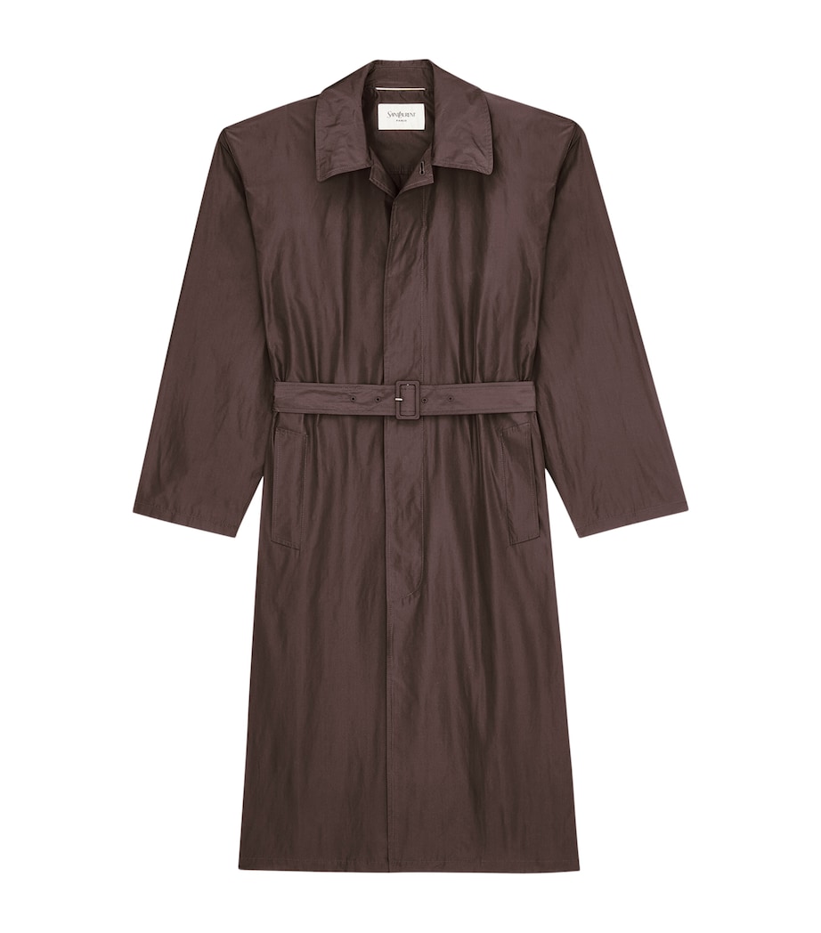 Silk Belted Trench Coat 2020 Image 2