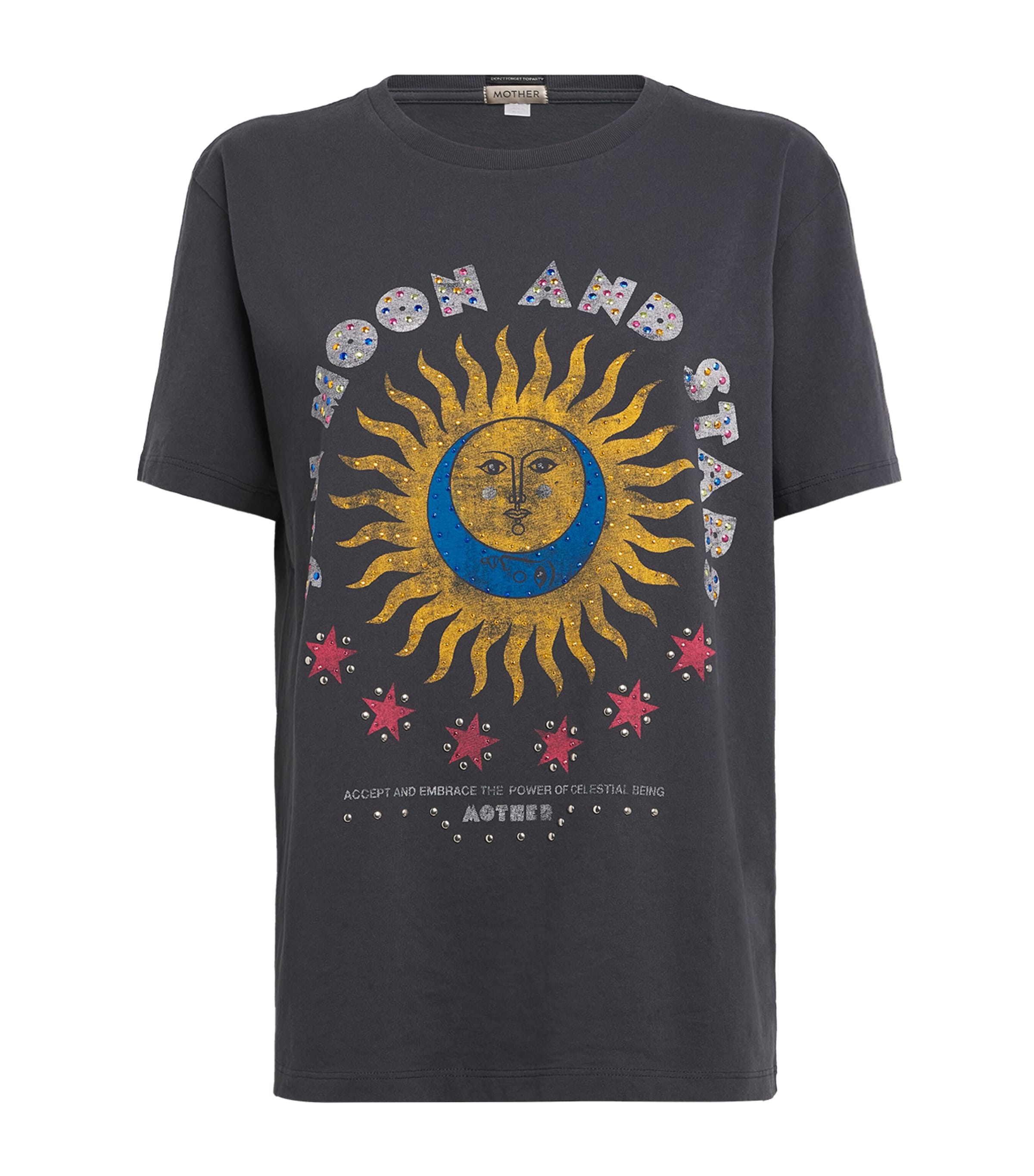 Mother The Rowdy T-shirt In Grey
