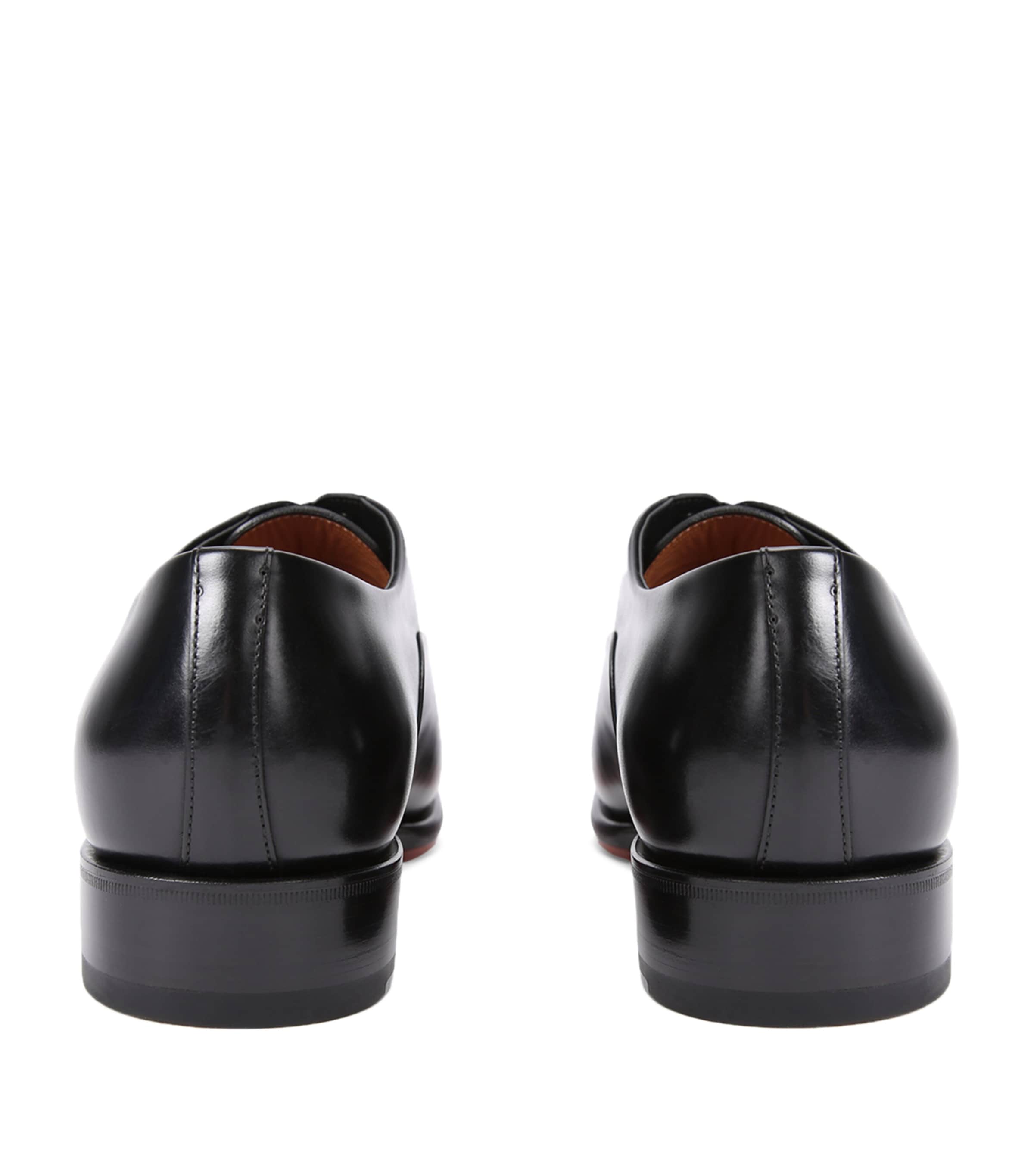 Leather Carter Oxford Shoes BLACK Image 2