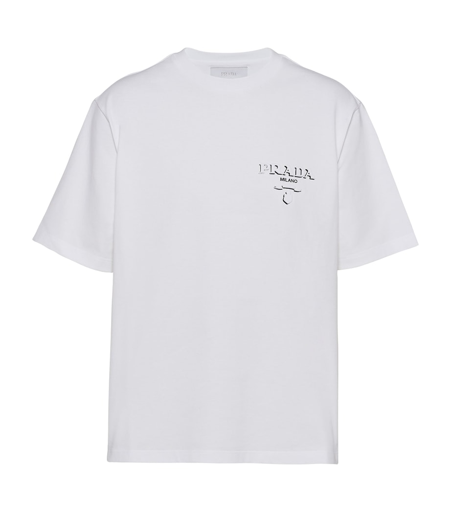 Cotton Logo T-Shirt F0009 Image 1