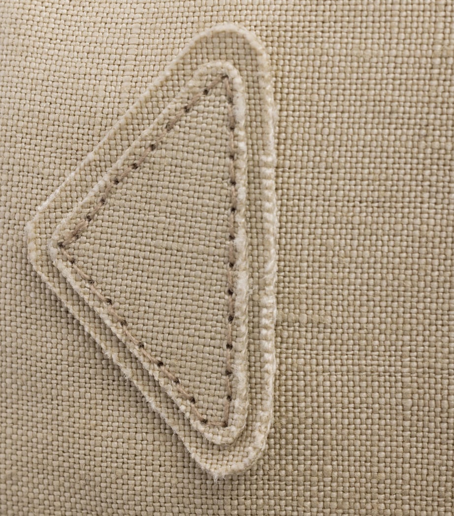 Prada Linen Baseball Cap Neutral Image 3