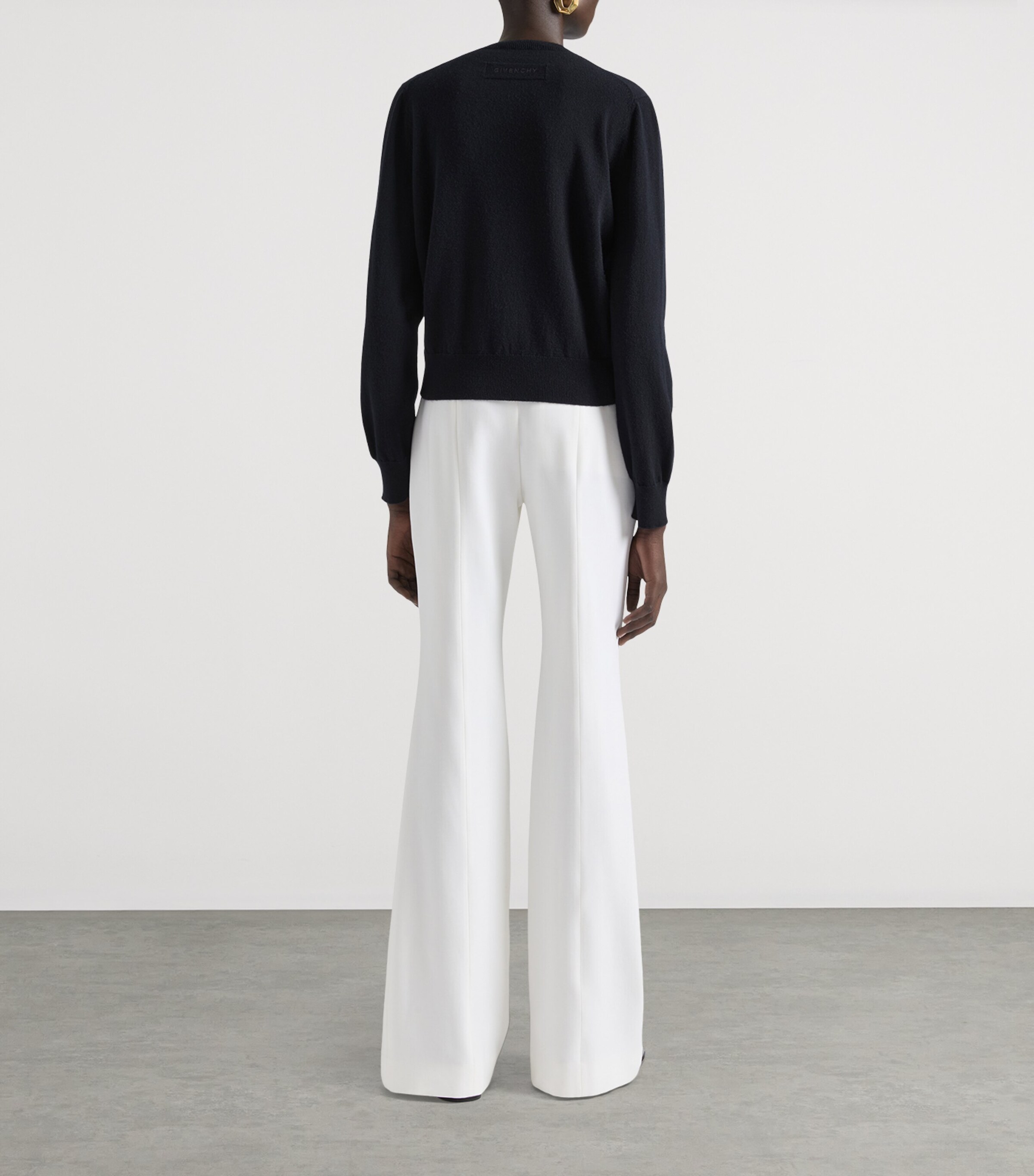 Cashmere Sweater BLACK Image 4