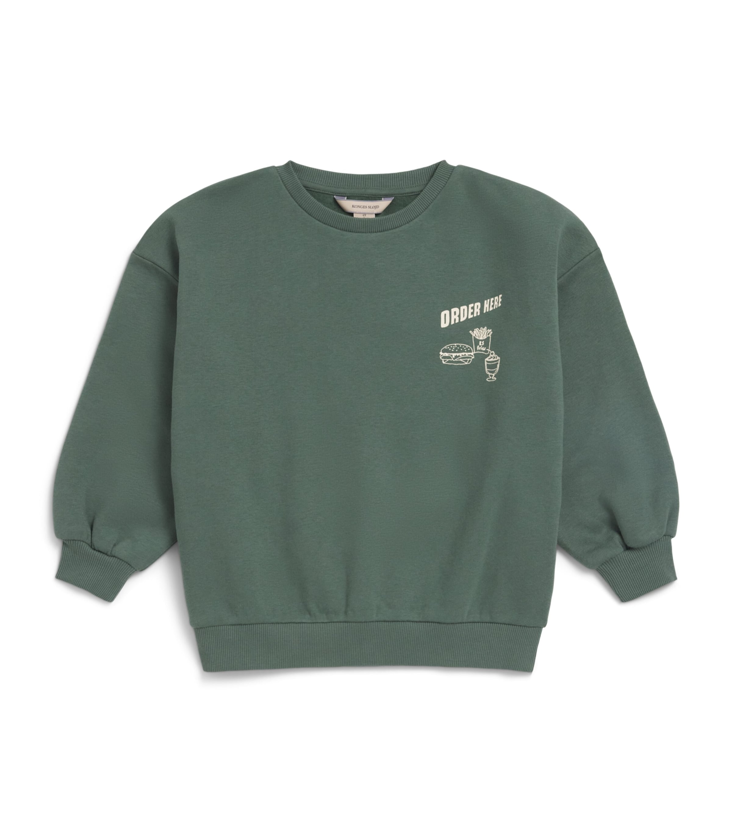 KONGES SLOJD Organic Cotton-Blend Lou Sweatshirt (6 Months-10 Years) Image 1