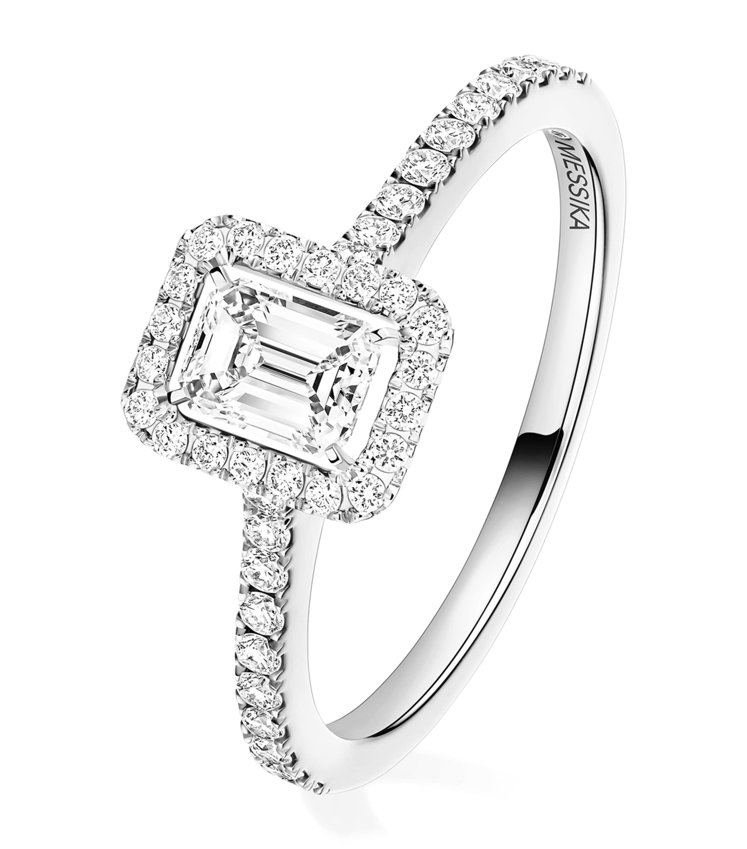 Messika Joy White Gold and Diamond Ring White Gold Image 1
