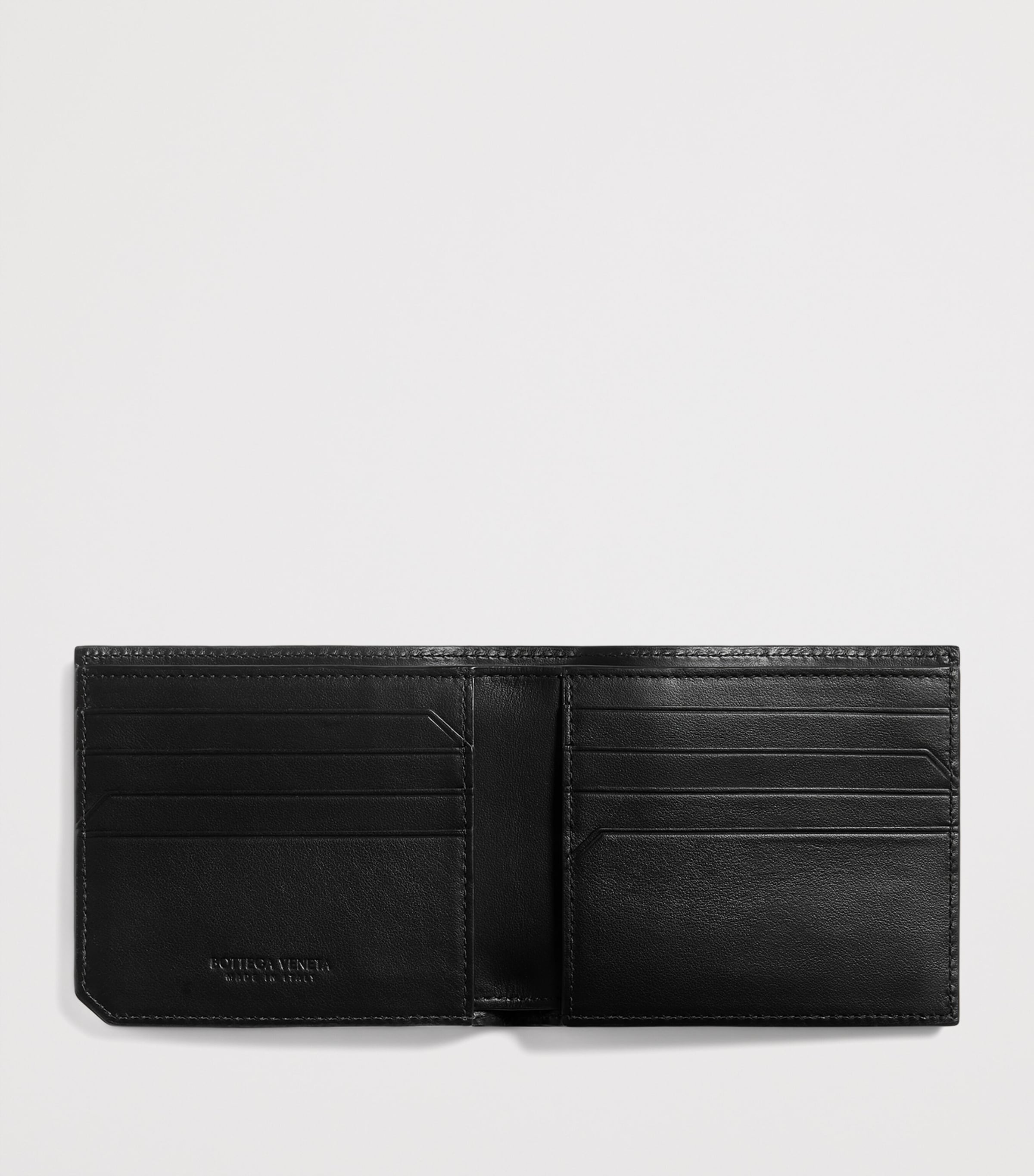 Bottega Veneta Leather Intrecciato Piccolo Bifold Wallet Image 2